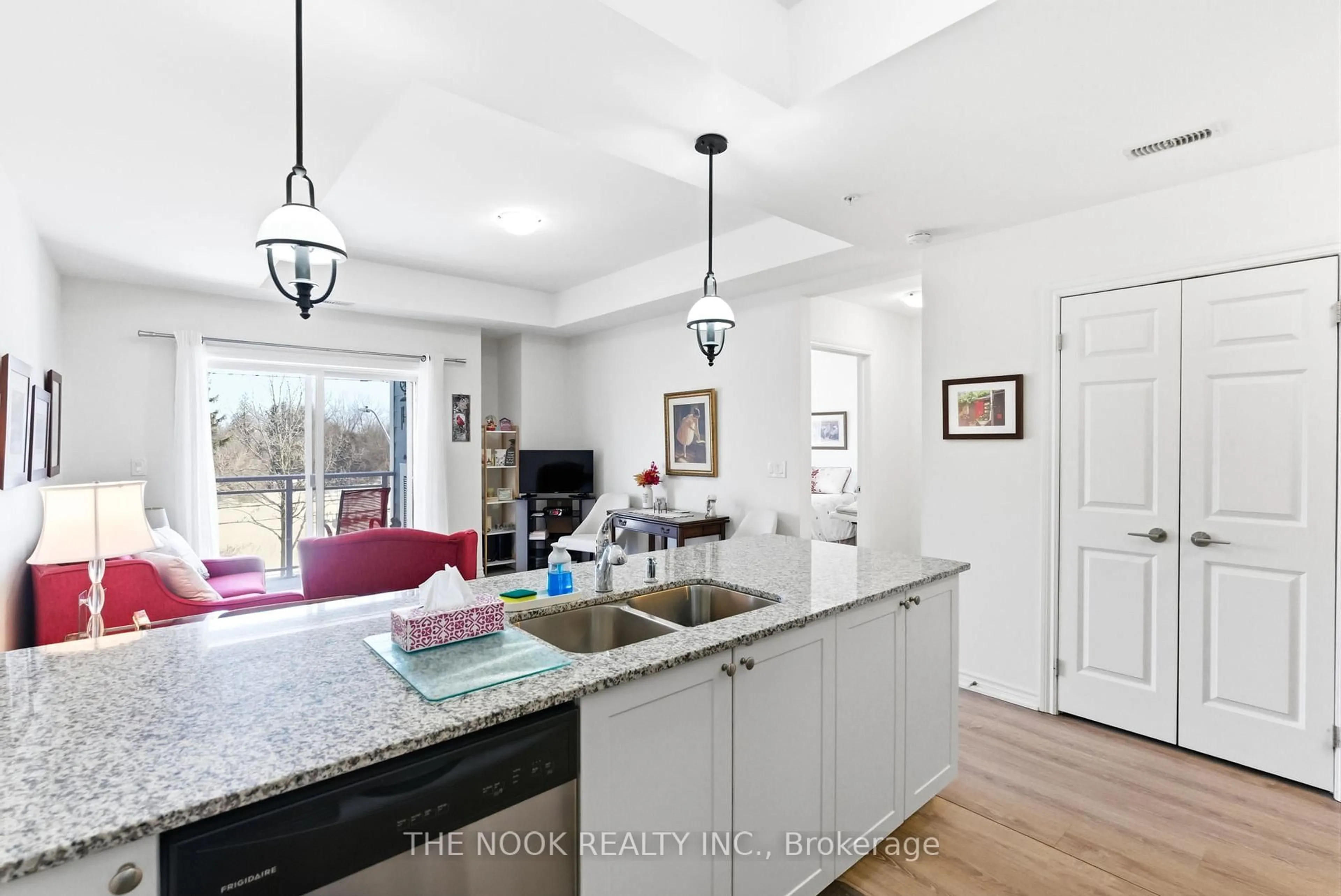 Open concept kitchen, unknown for 670 Gordon St #213, Whitby Ontario L1N 0K9