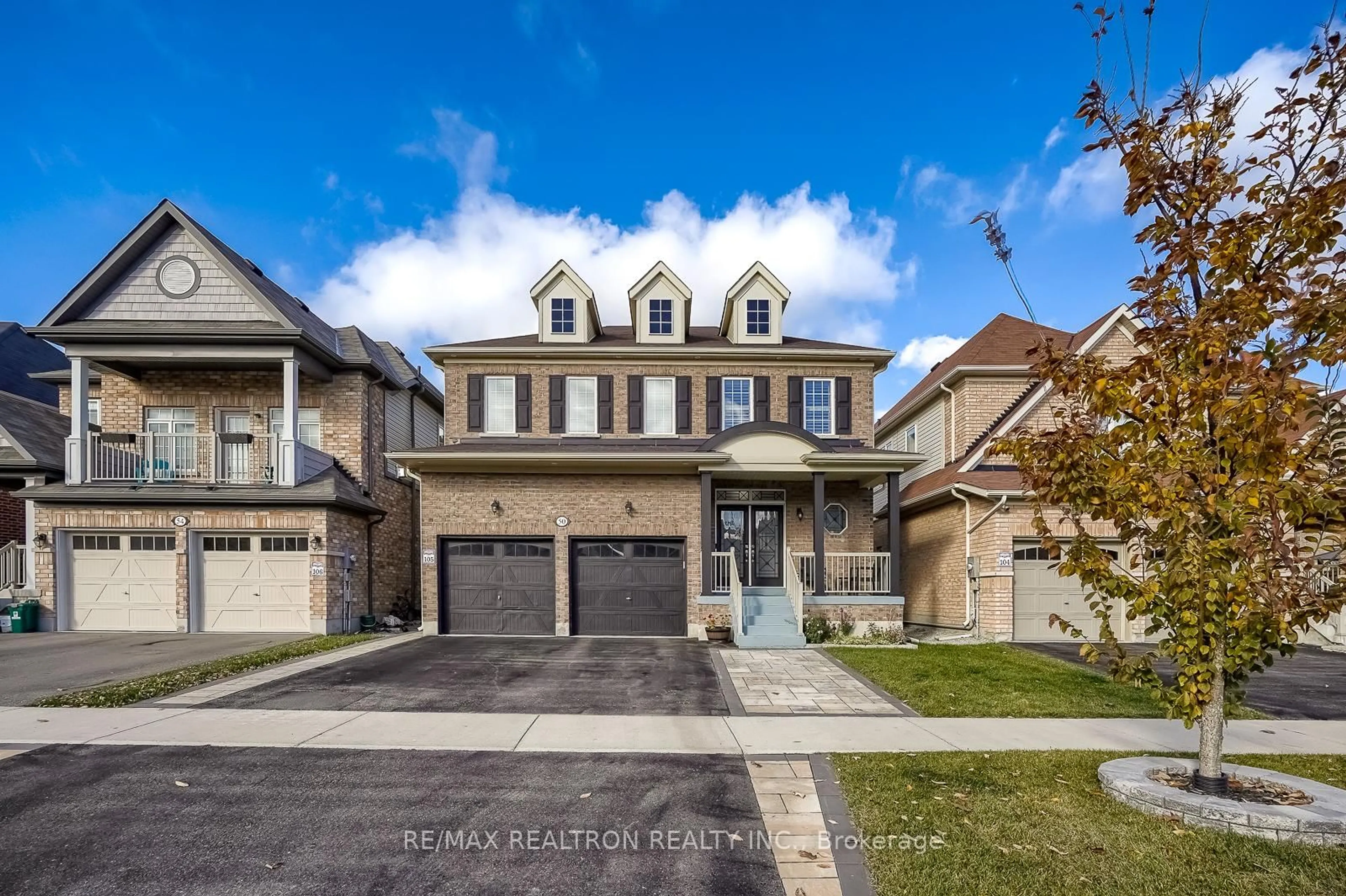 Home with brick exterior material, street for 50 Henry Smith Ave, Clarington Ontario L1C 0W1