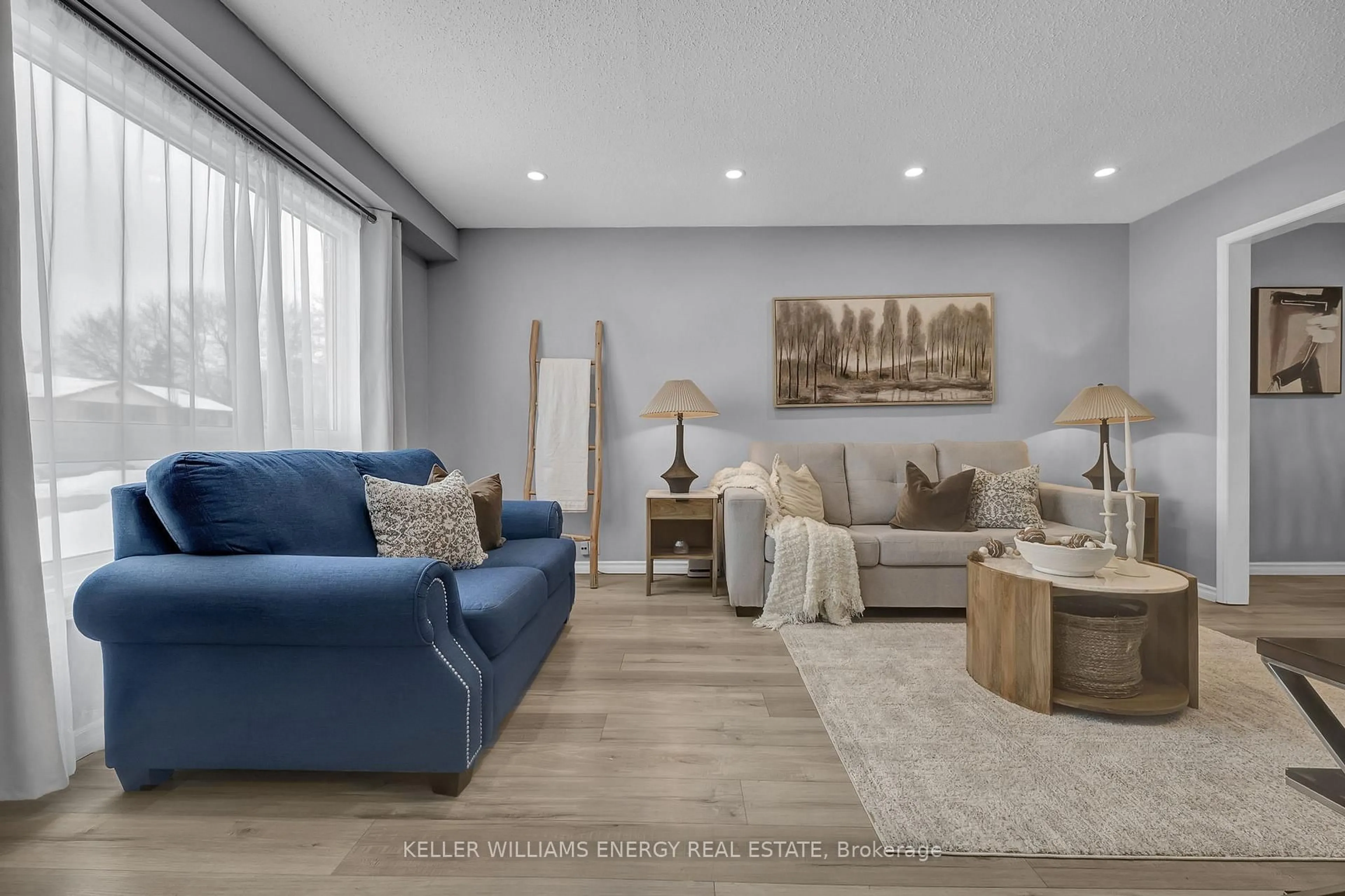 Living room with furniture, unknown for 848 Copperfield Dr, Oshawa Ontario L1K 1P5