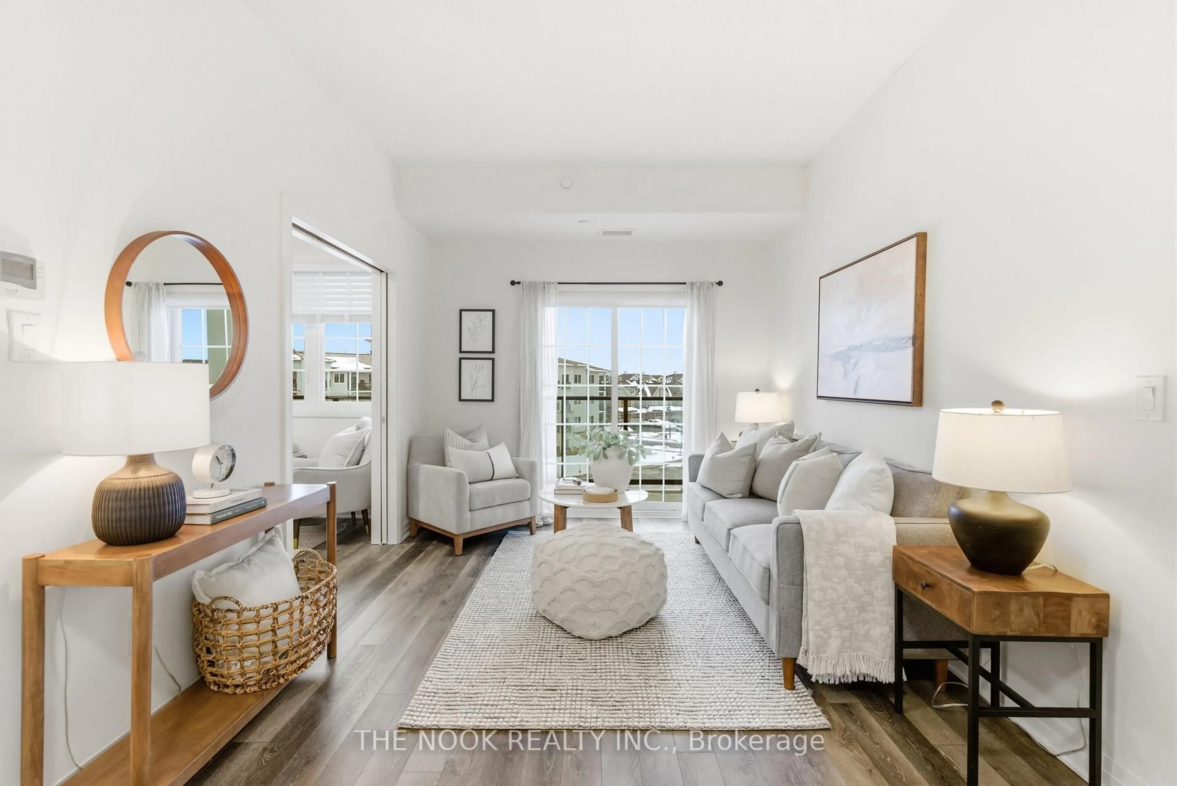 Living room with furniture, unknown for 80 Shipway Ave #403, Clarington Ontario L1B 0V8