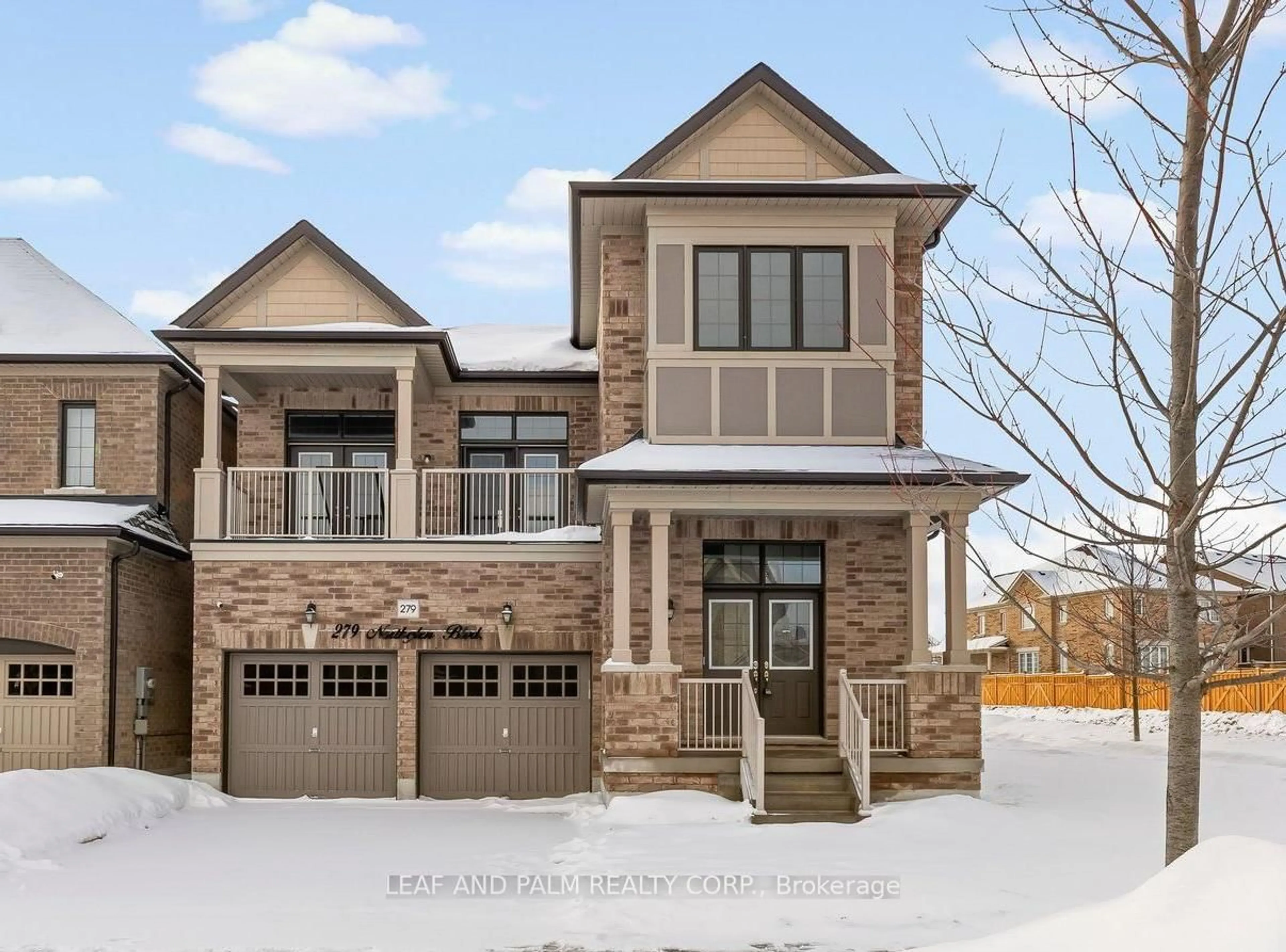Home with brick exterior material, street for 279 Northglen Blvd, Clarington Ontario L1C 7G6