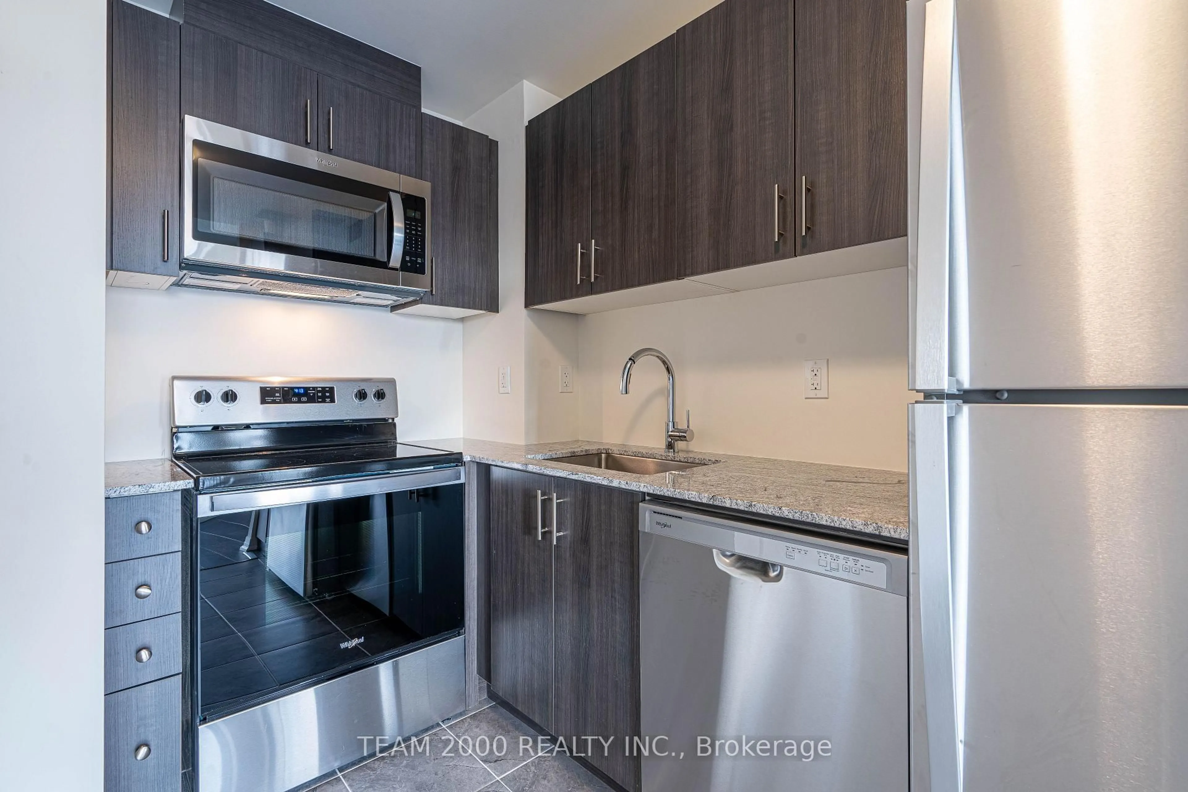 Standard kitchen, unknown for 155 Tapscott Rd #27, Toronto Ontario M1B 0E8