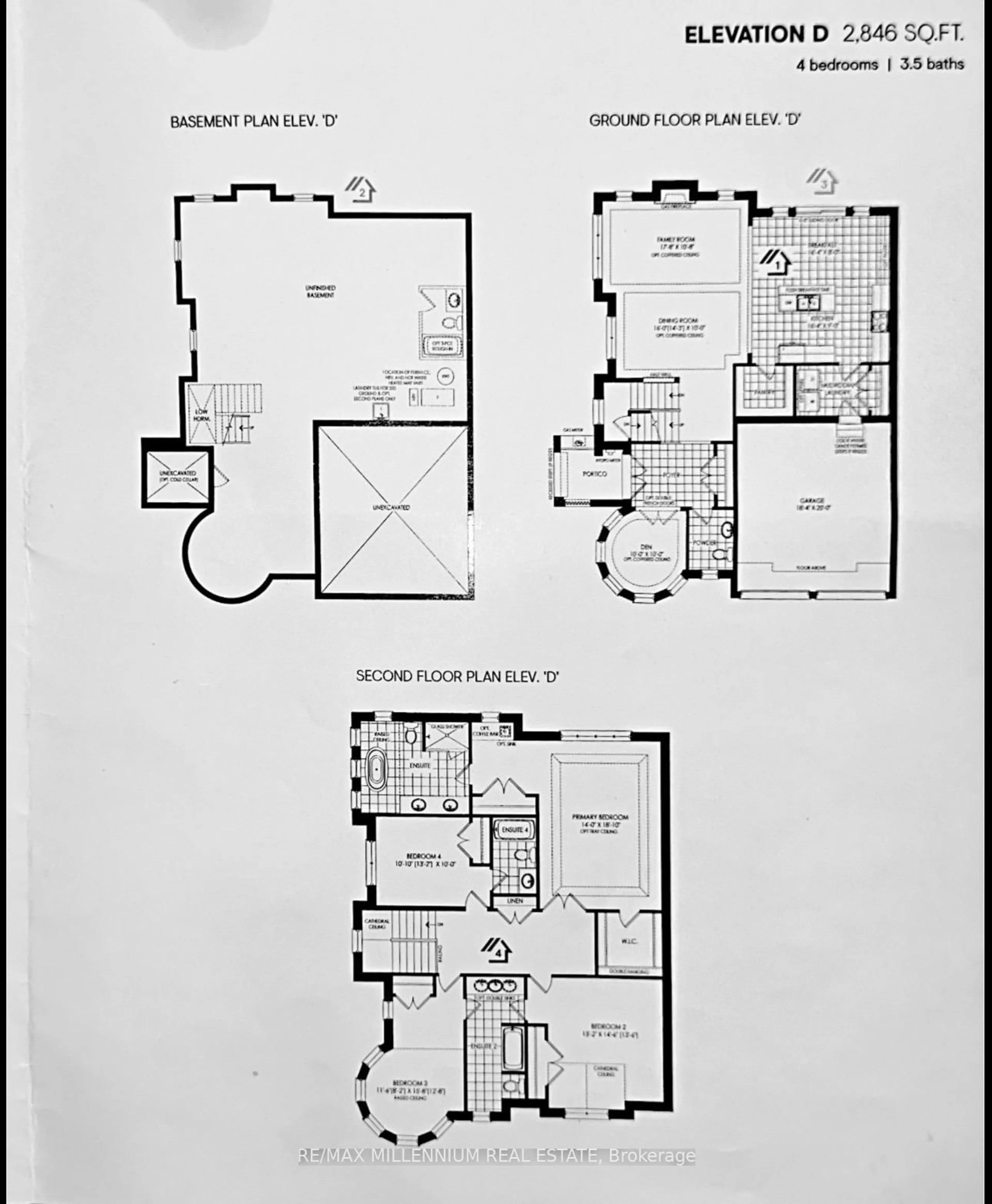 Floor plan for 1011 Dyas Ave, Oshawa Ontario L1L 0V4