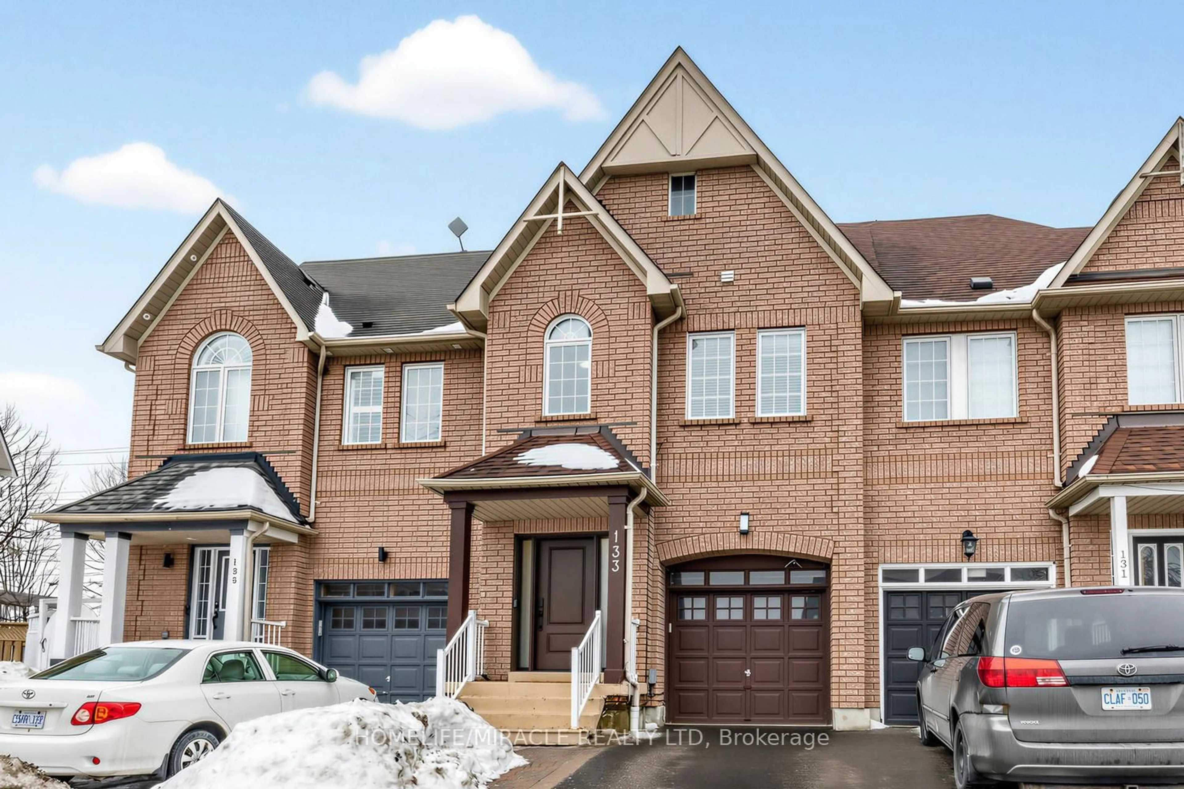 Home with brick exterior material, street for 133 Stokely Cres, Whitby Ontario L1N 9S9