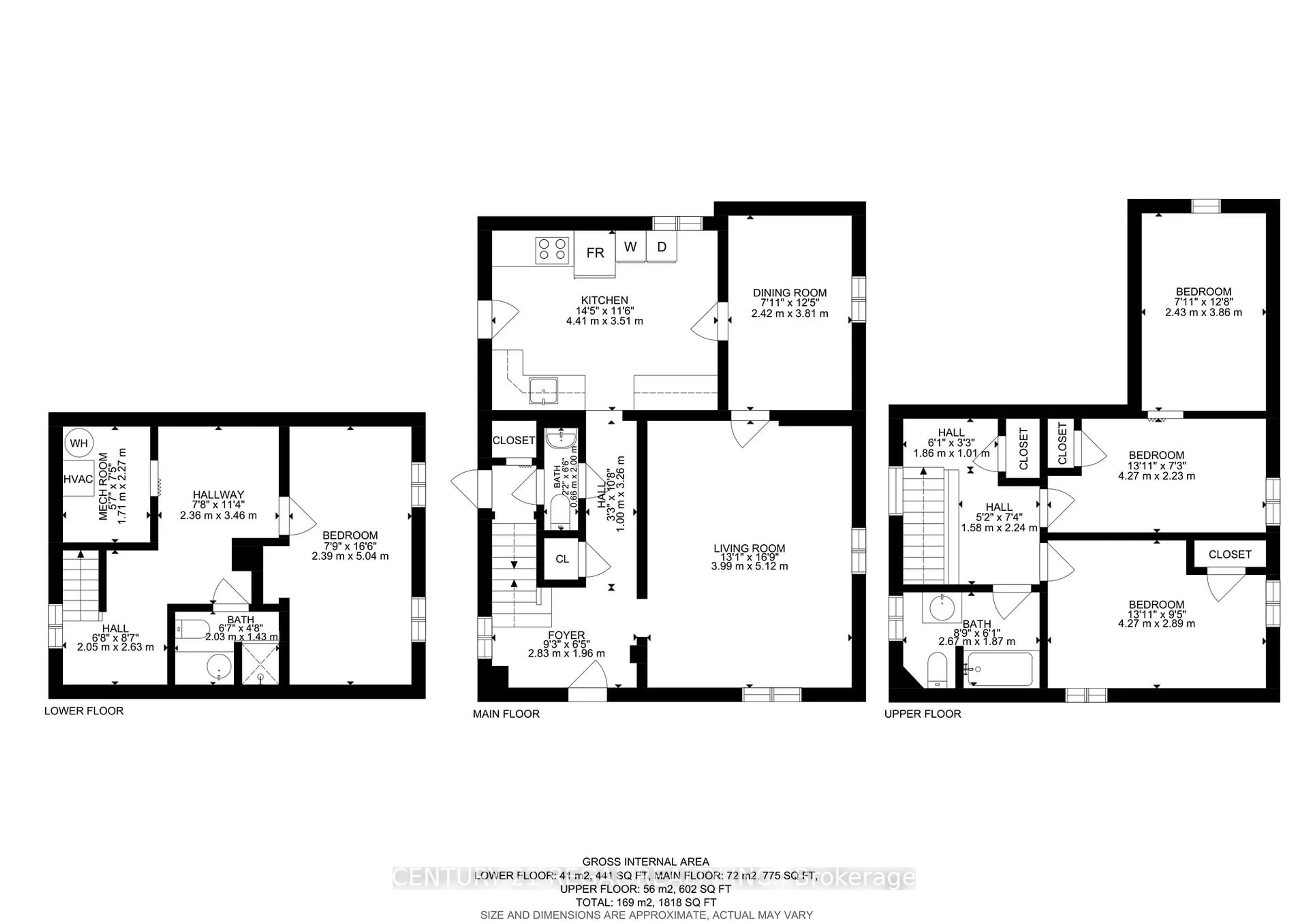Floor plan for 241 Mary St, Oshawa Ontario L1G 5C5