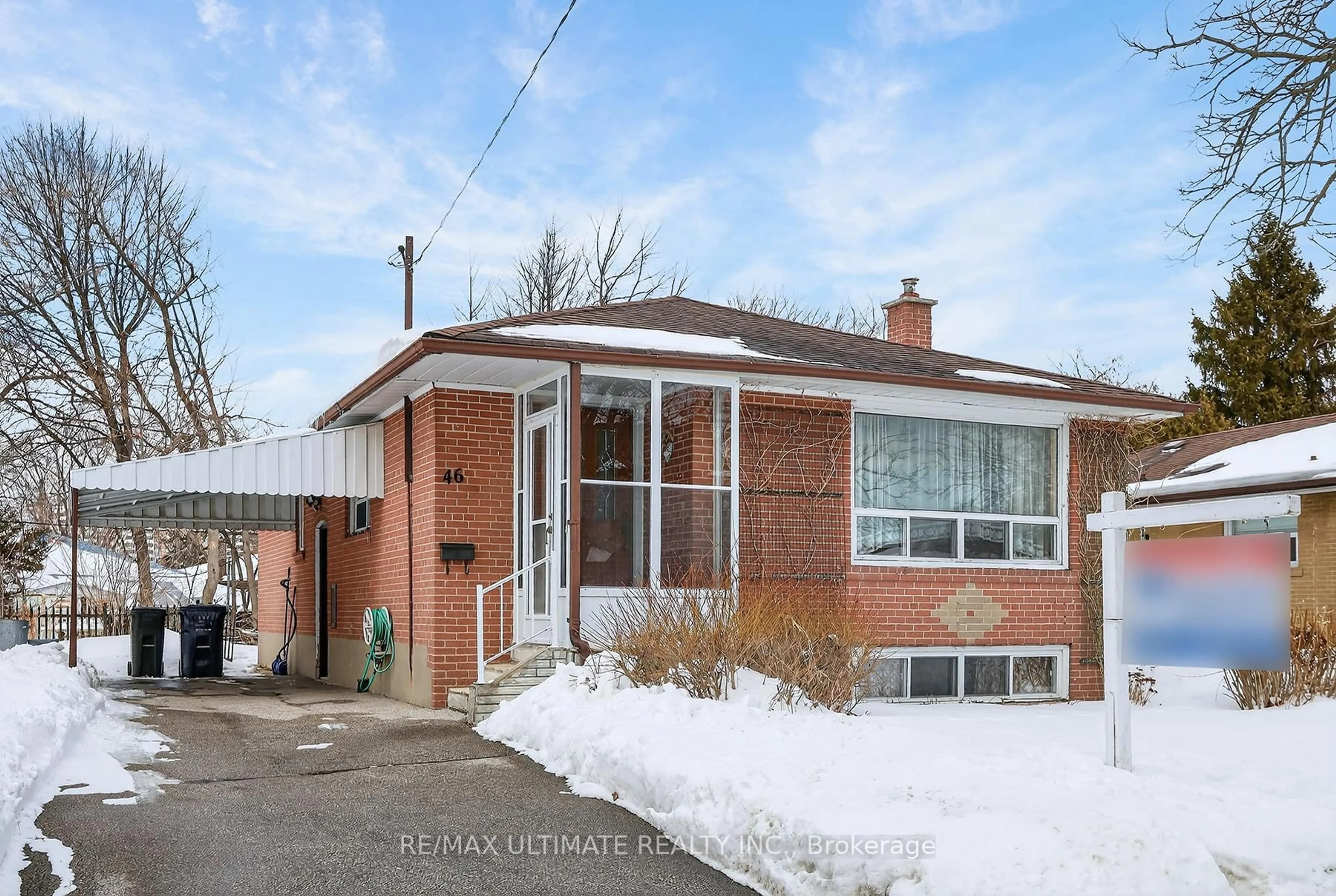 Home with brick exterior material, street for 46 Medina Cres, Toronto Ontario M1K 4B7