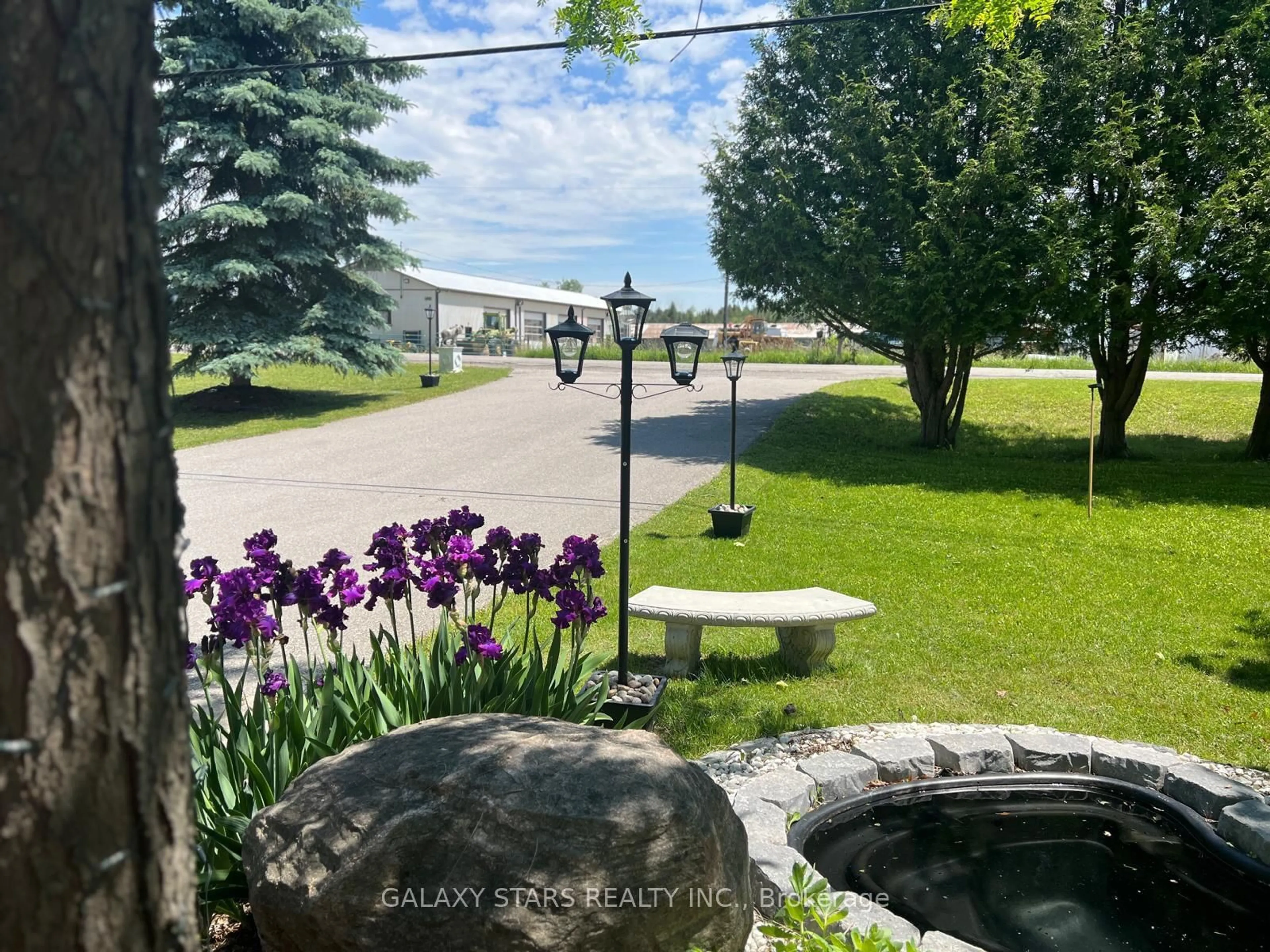 A pic from outside/outdoor area/front of a property/back of a property/a pic from drone, water/lake/river/ocean view for 5436 Old Brock Rd, Pickering Ontario L1Y 1A1