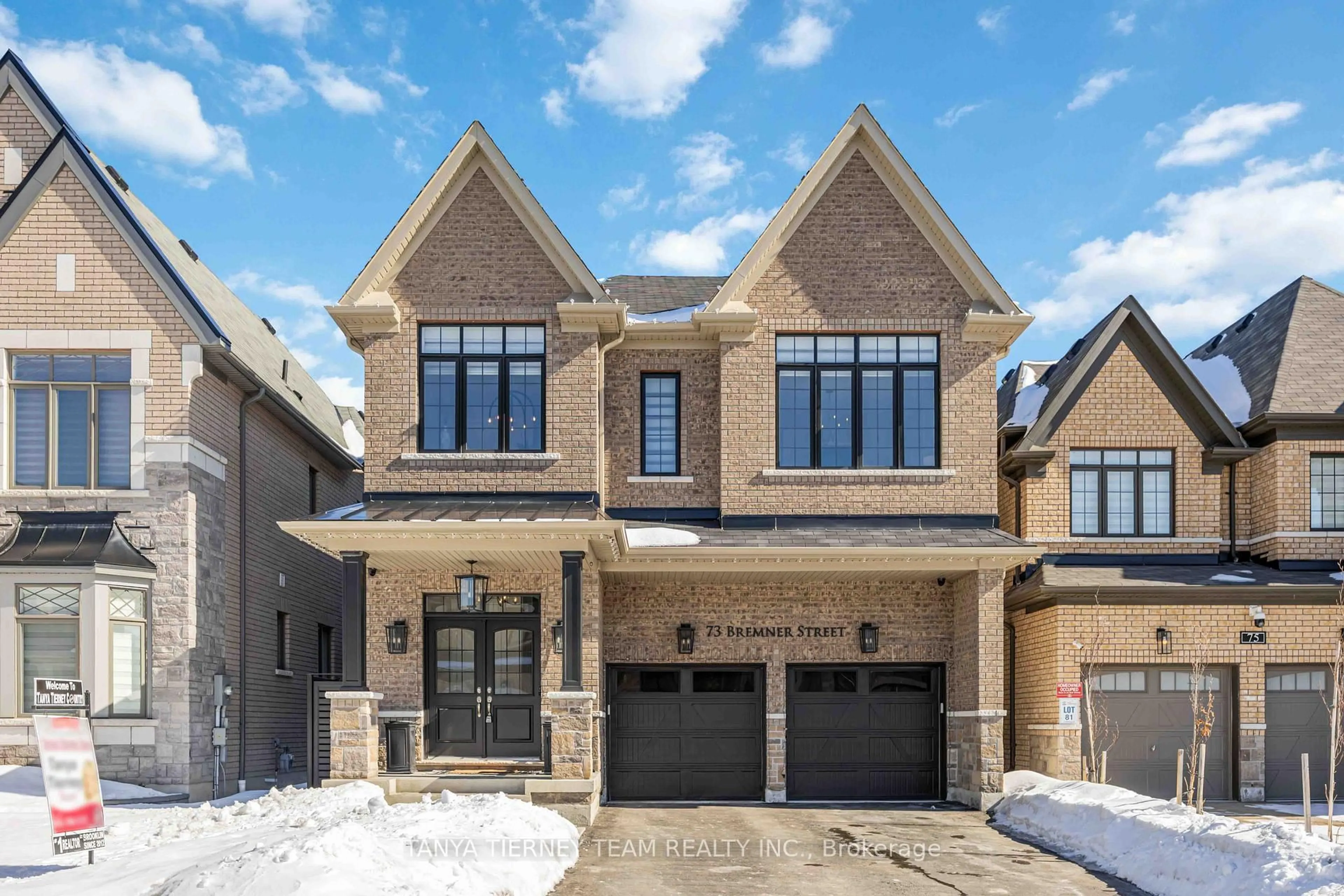 Home with brick exterior material, street for 73 Bremner St, Whitby Ontario L1R 0P9