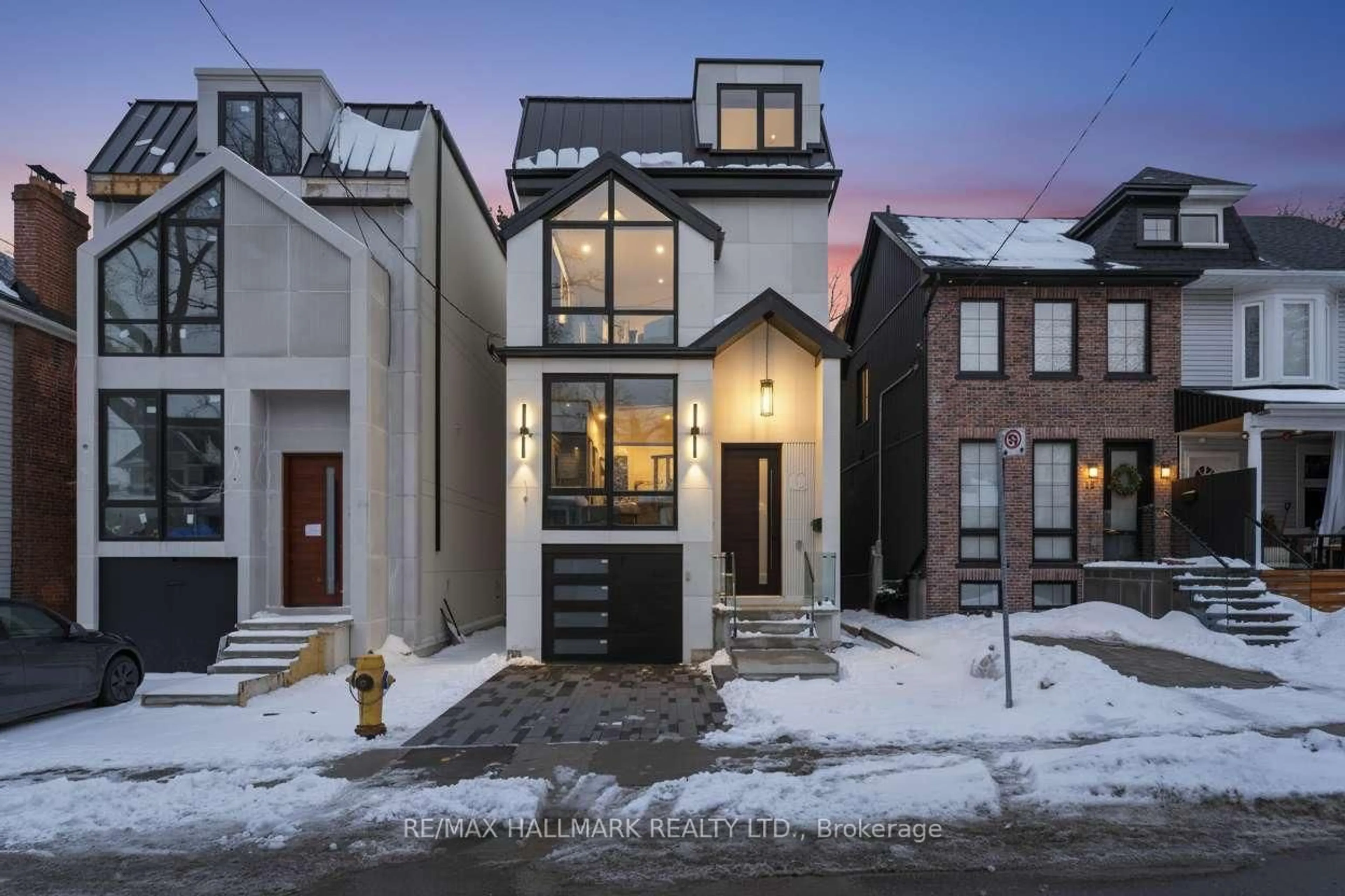 Home with brick exterior material, street for 10 Wheeler Ave, Toronto Ontario M4L 3V2