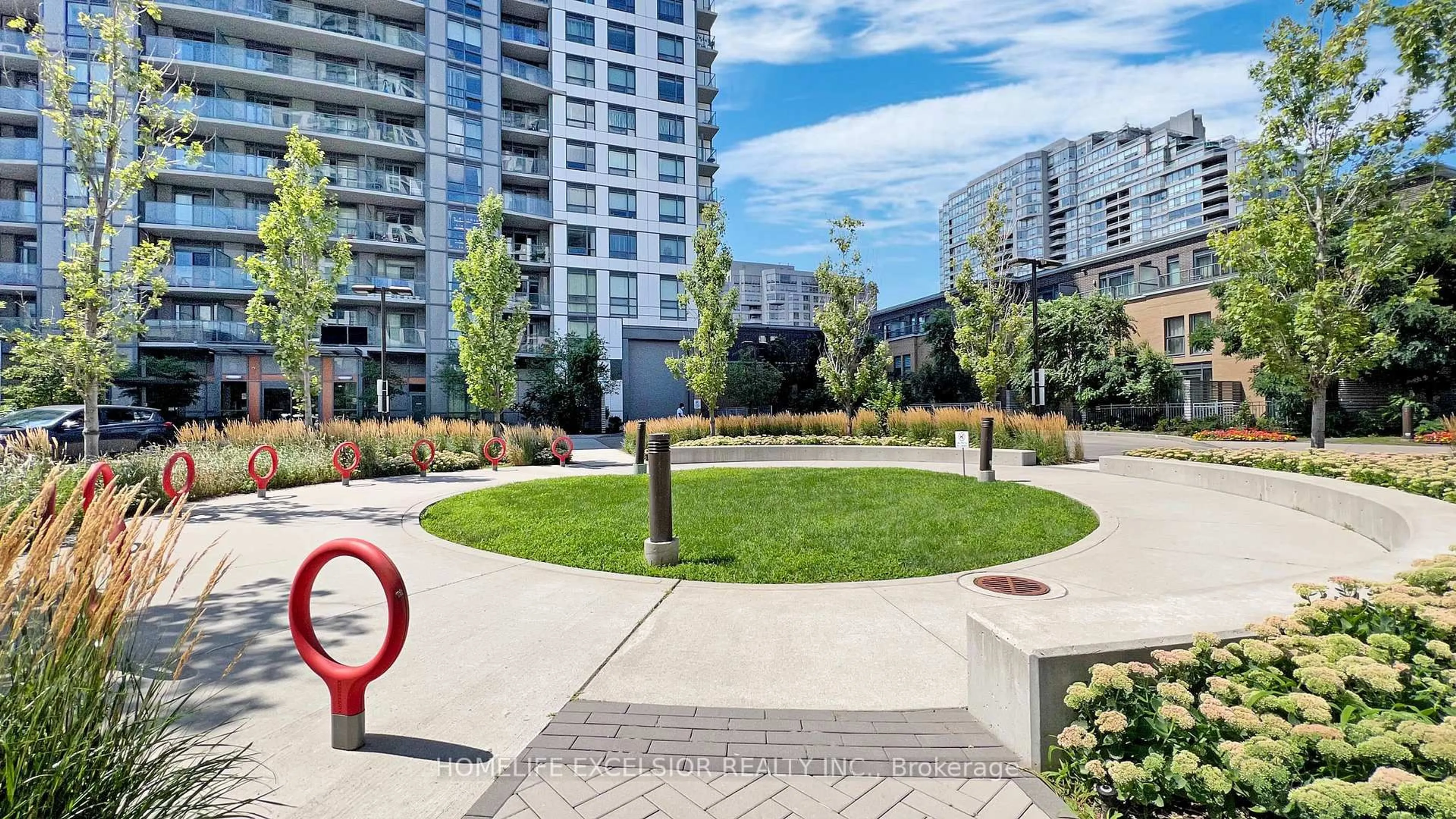 Patio, street for 185 Bonis Ave #1806, Toronto Ontario M1T 3W6