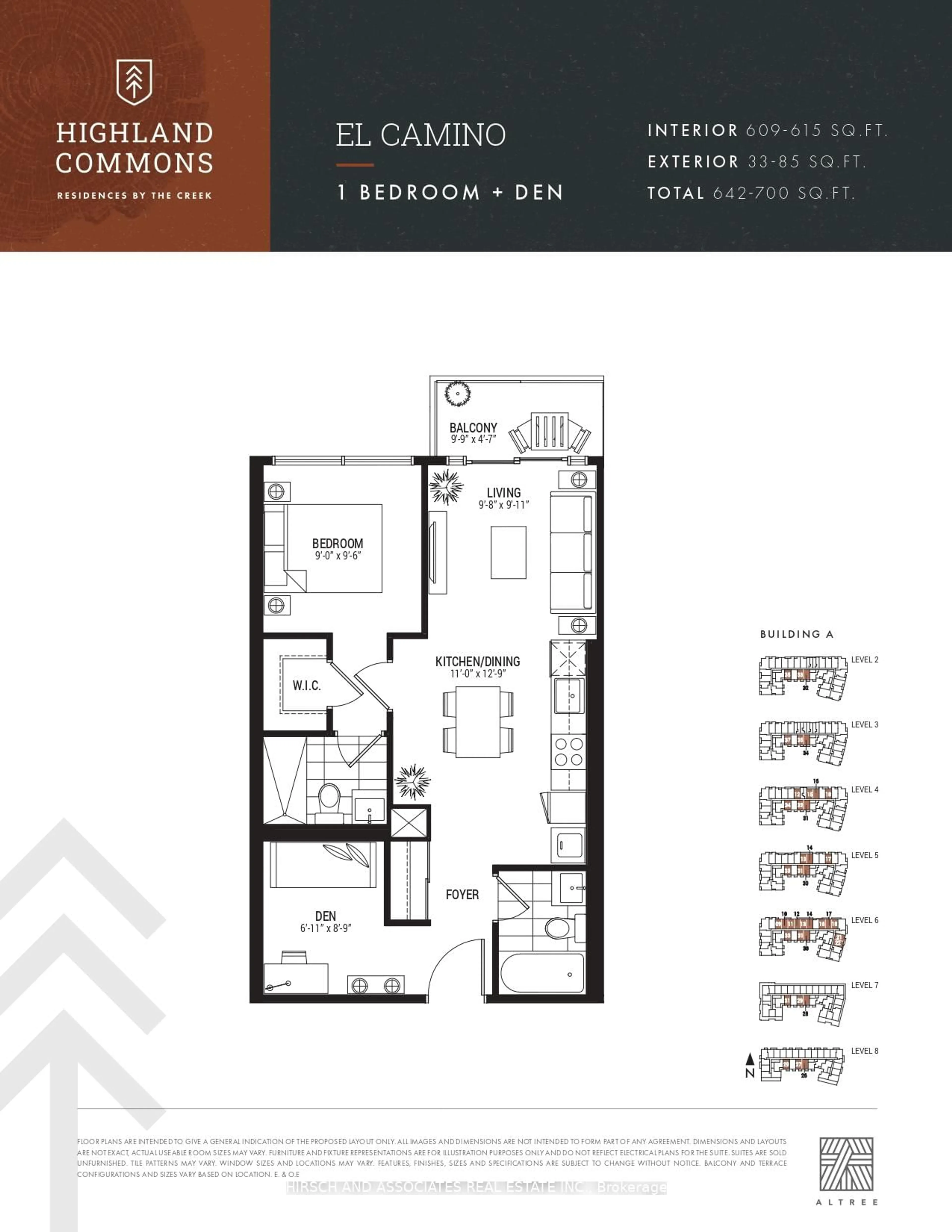 Floor plan for 1635 Military Trail #514, Toronto Ontario M1C 0G3
