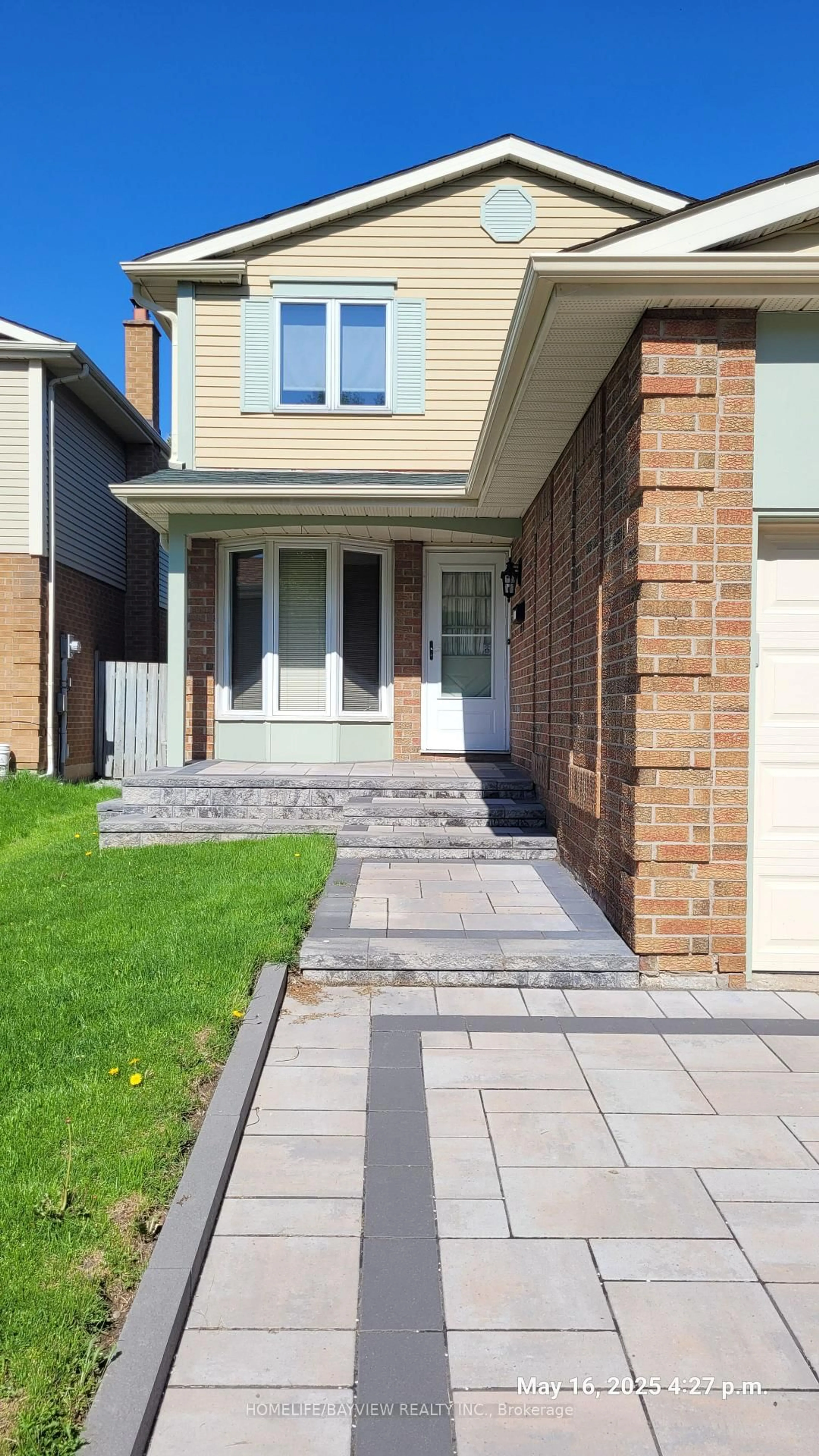 Home with brick exterior material, street for 87 Moorehouse Dr, Toronto Ontario M1V 2E2
