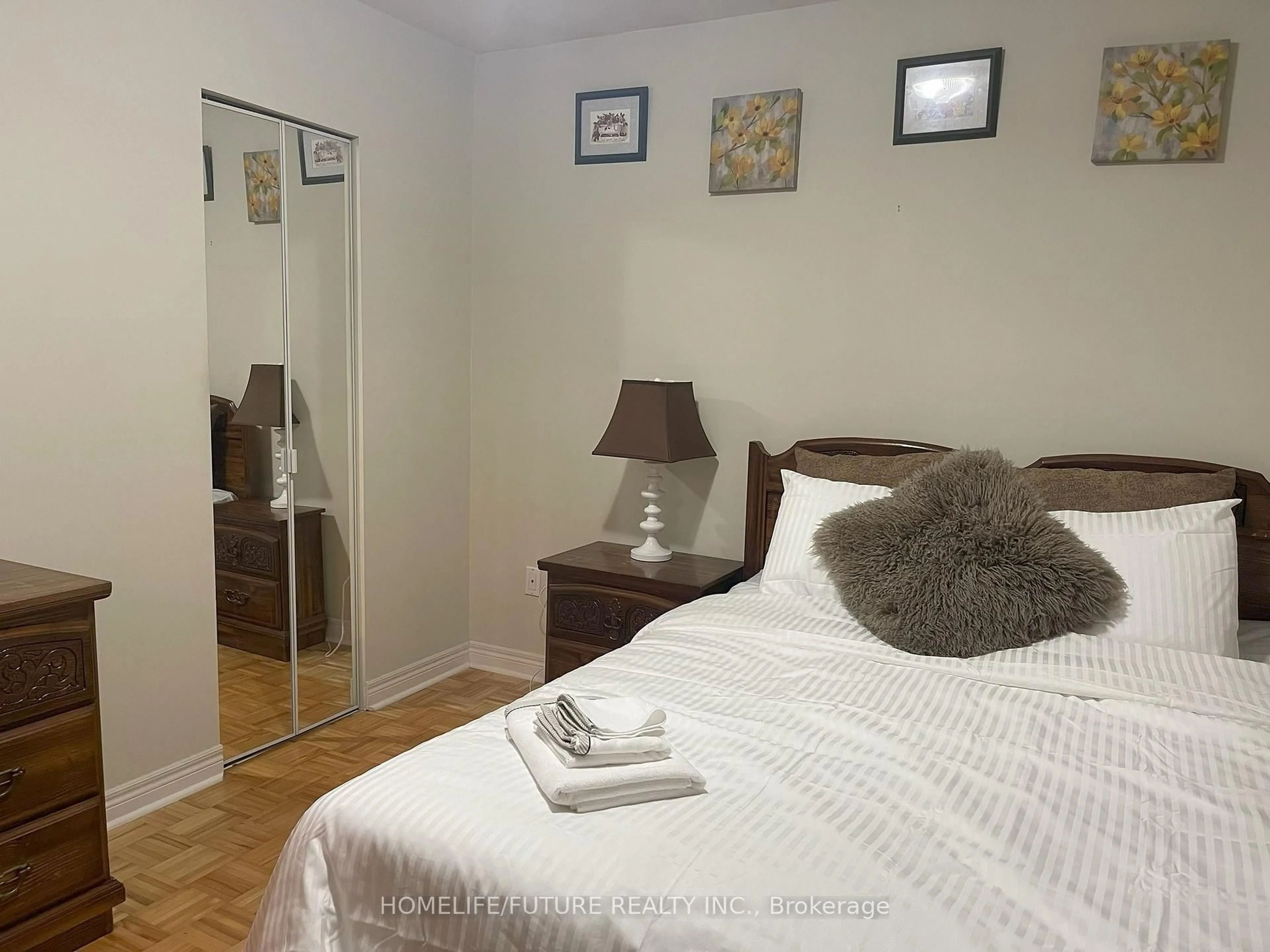 Bedroom with bed, unknown for 4 Commonwealth Ave, Toronto Ontario M1K 4J8