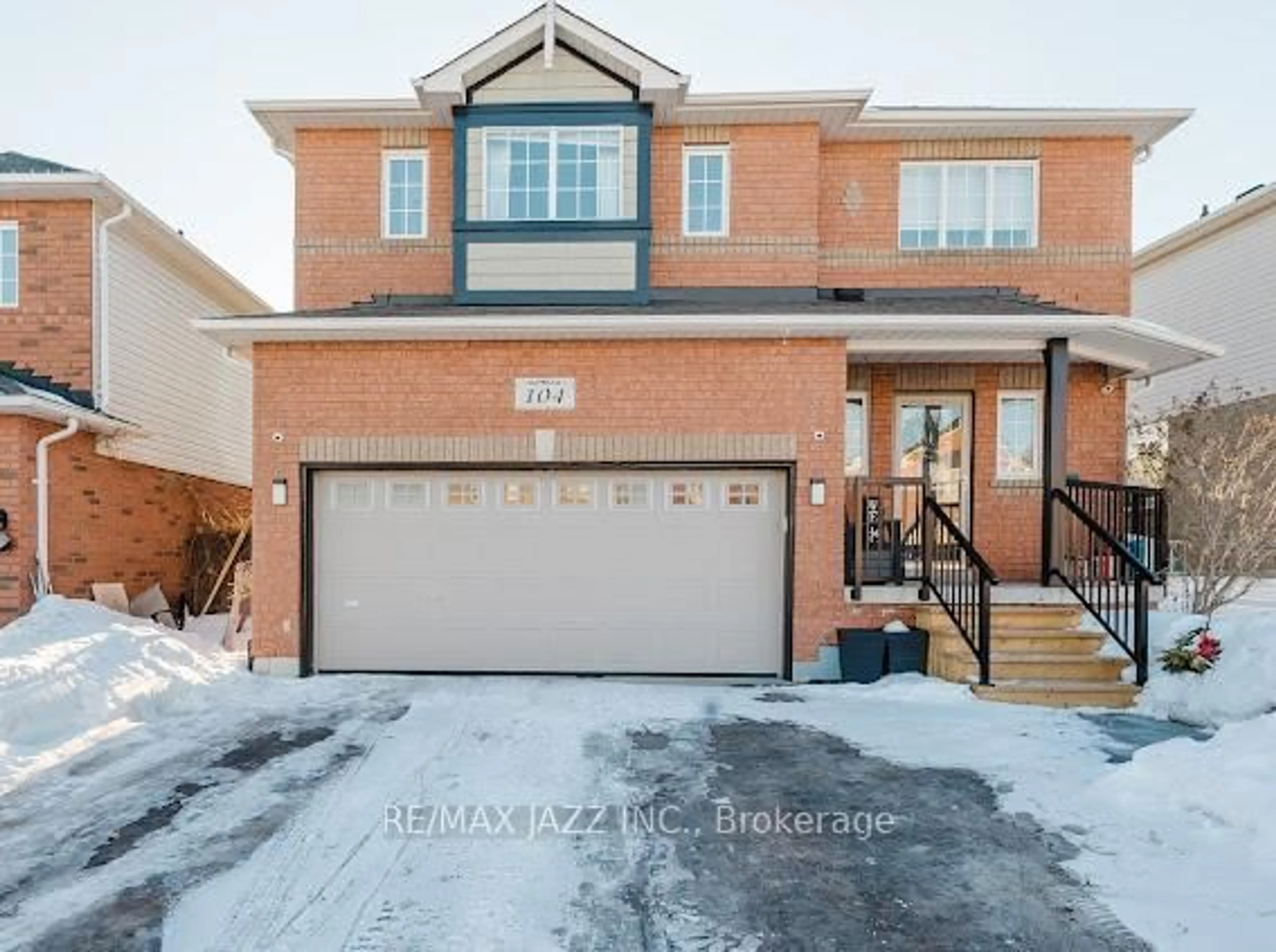 Home with brick exterior material, street for 104 Calwell Dr, Scugog Ontario L9L 1T7