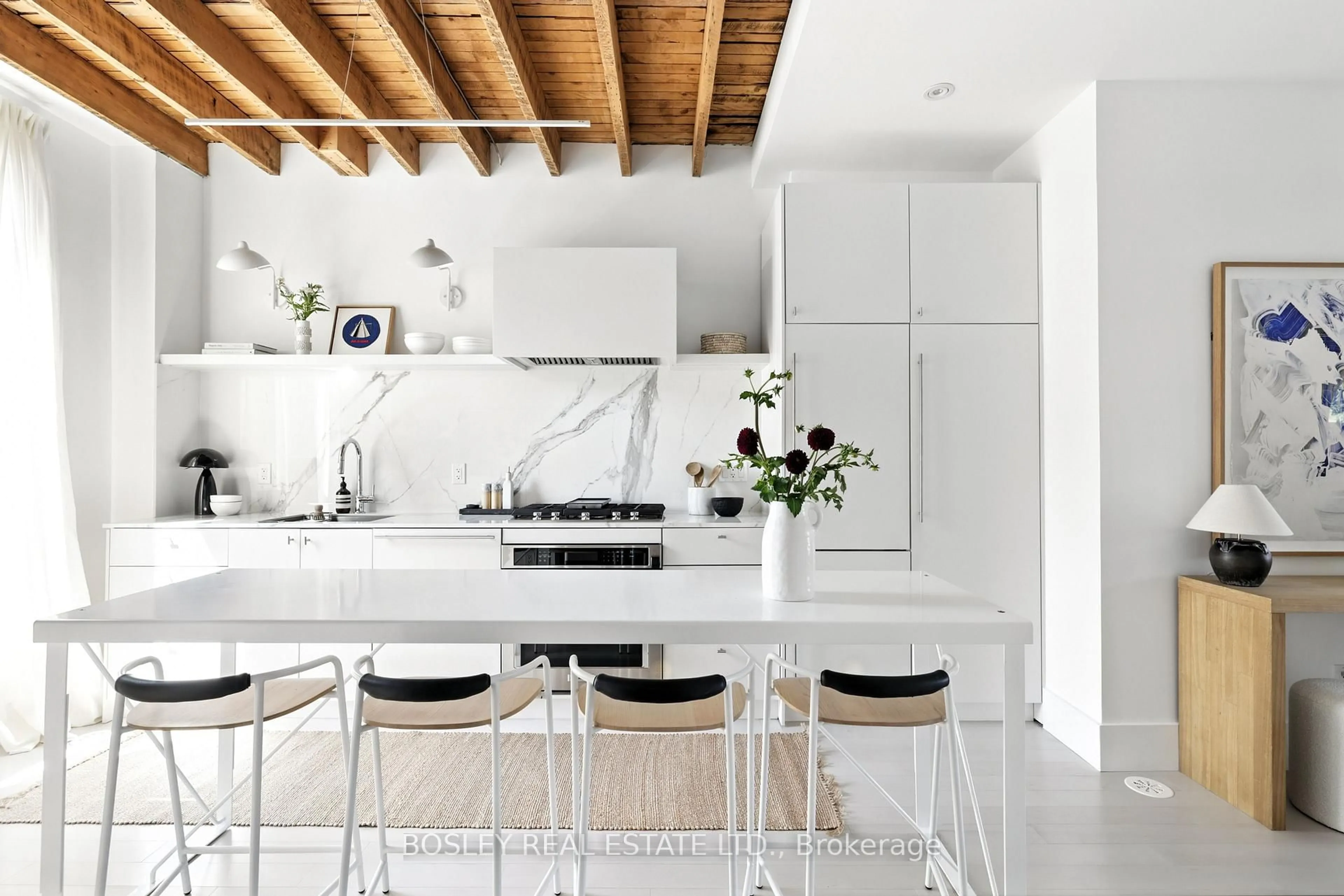 Contemporary kitchen, unknown for 137 Munro St, Toronto Ontario M4M 2B8