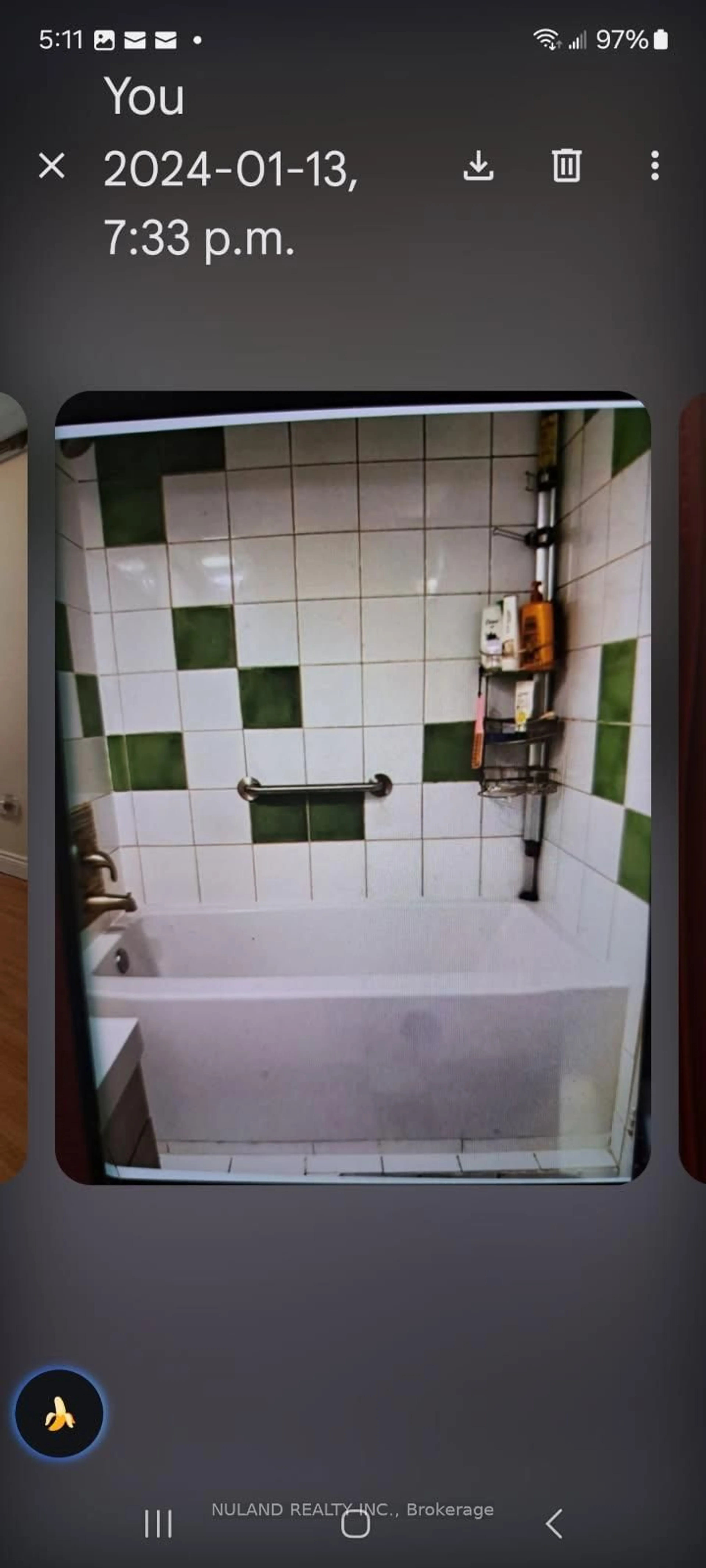 Standard bathroom, ceramic/tile floor for 665 Kennedy Rd #307, Toronto Ontario M1K 5E2