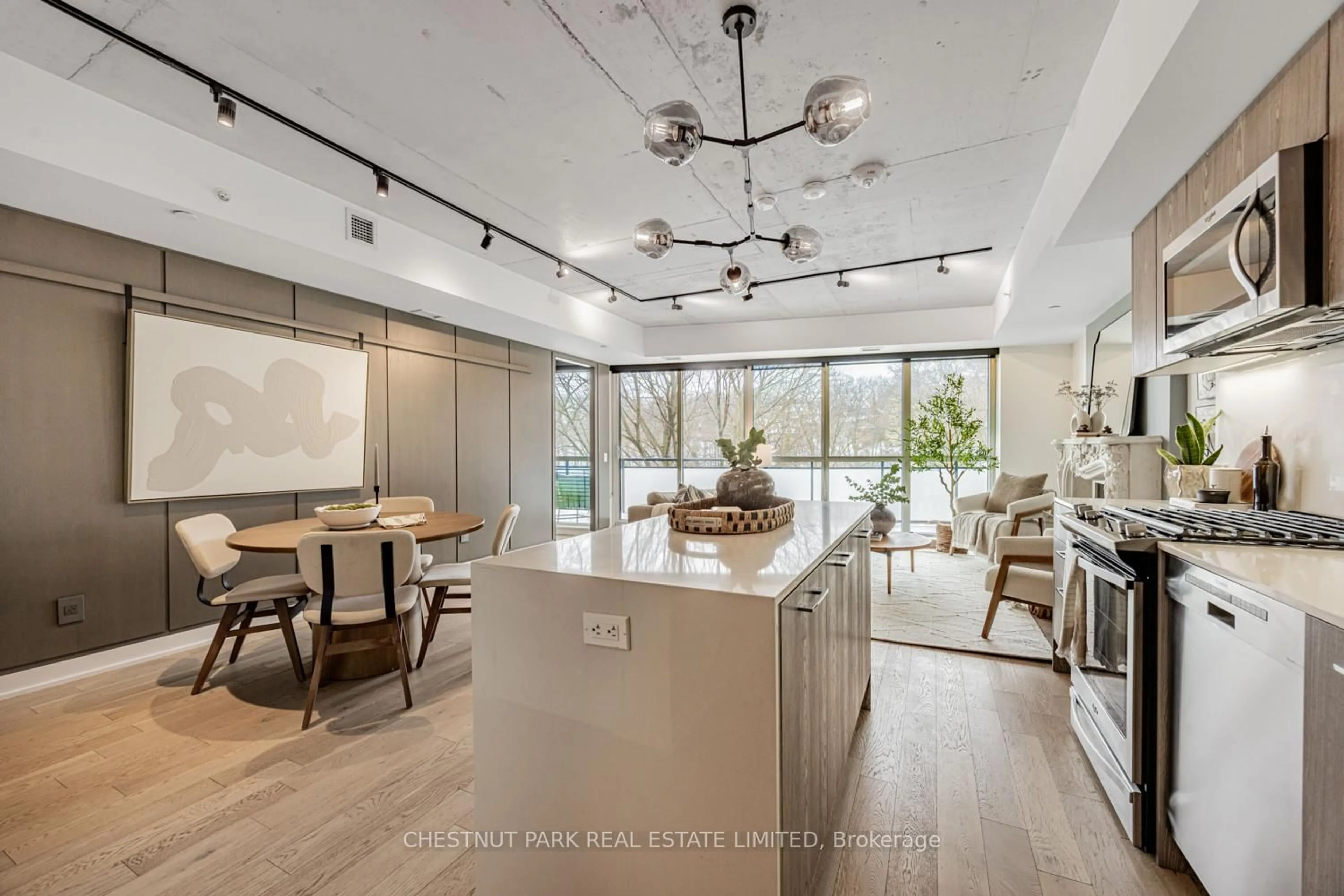 Open concept kitchen, unknown for 630 Kingston Rd #201, Toronto Ontario M4E 0B7