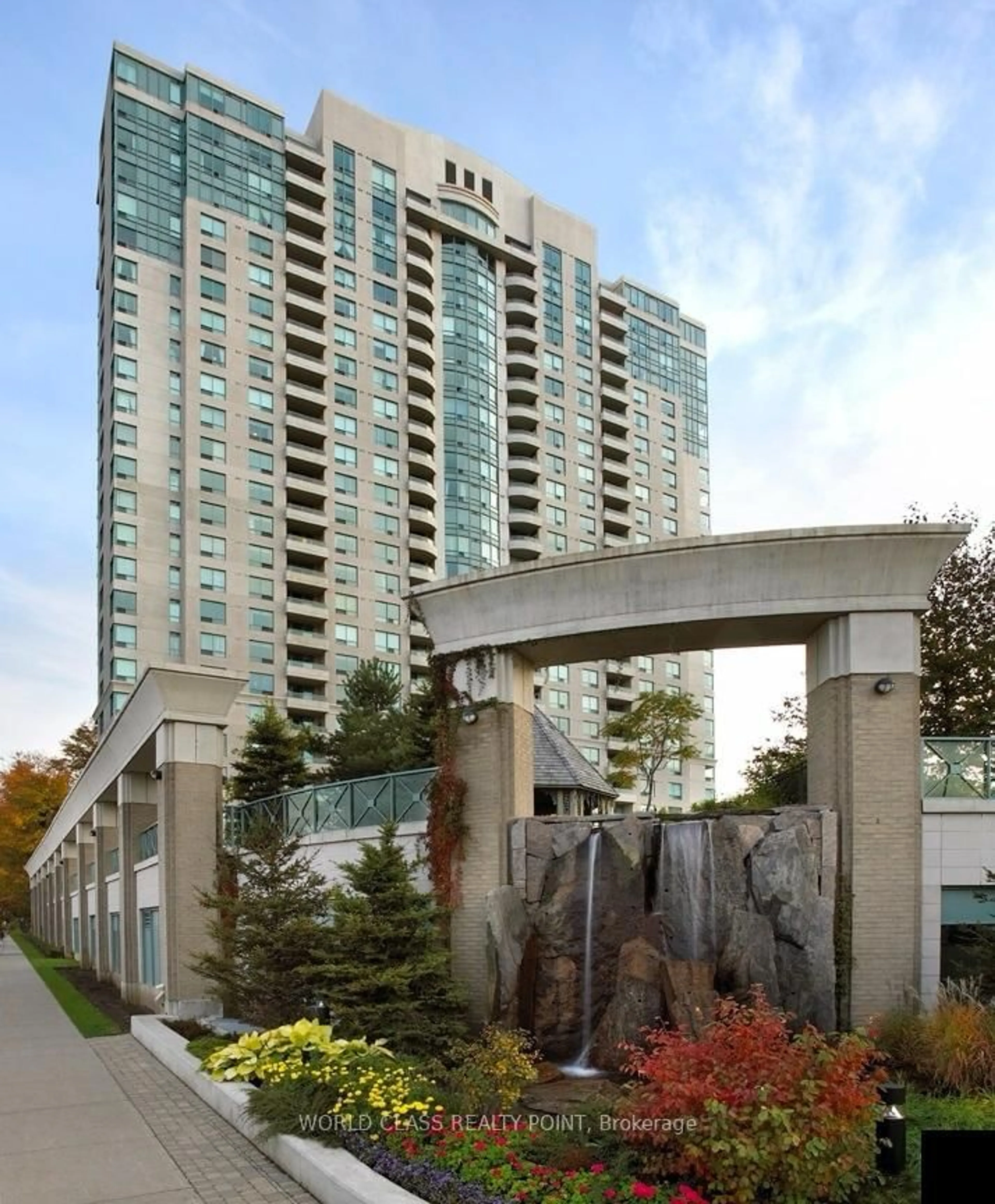 Indoor foyer for 61 Town Centre Crt #408, Toronto Ontario M1P 5C5