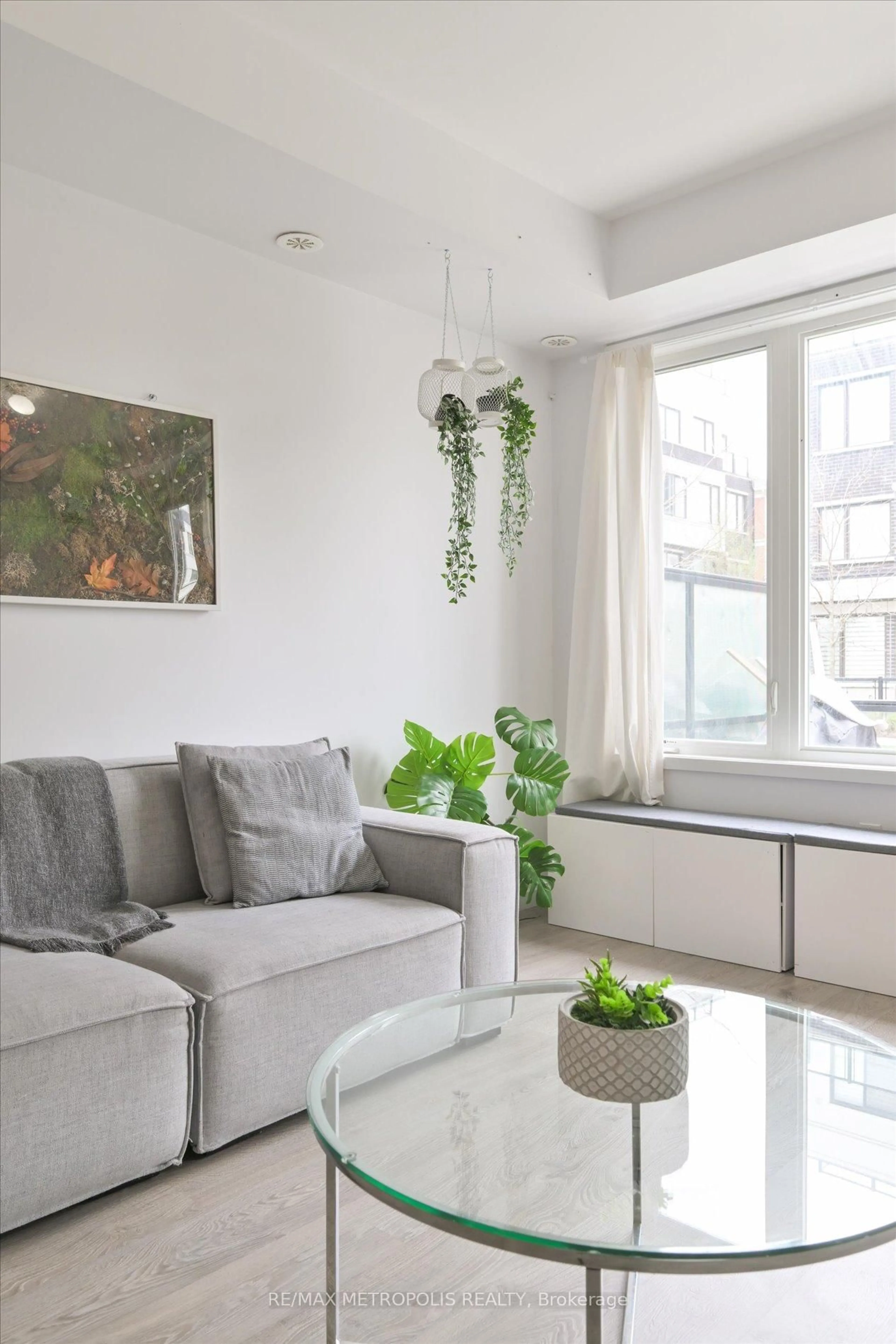 Living room with furniture, unknown for 1711 Pure Springs Blvd #503, Pickering Ontario L1X 0E3