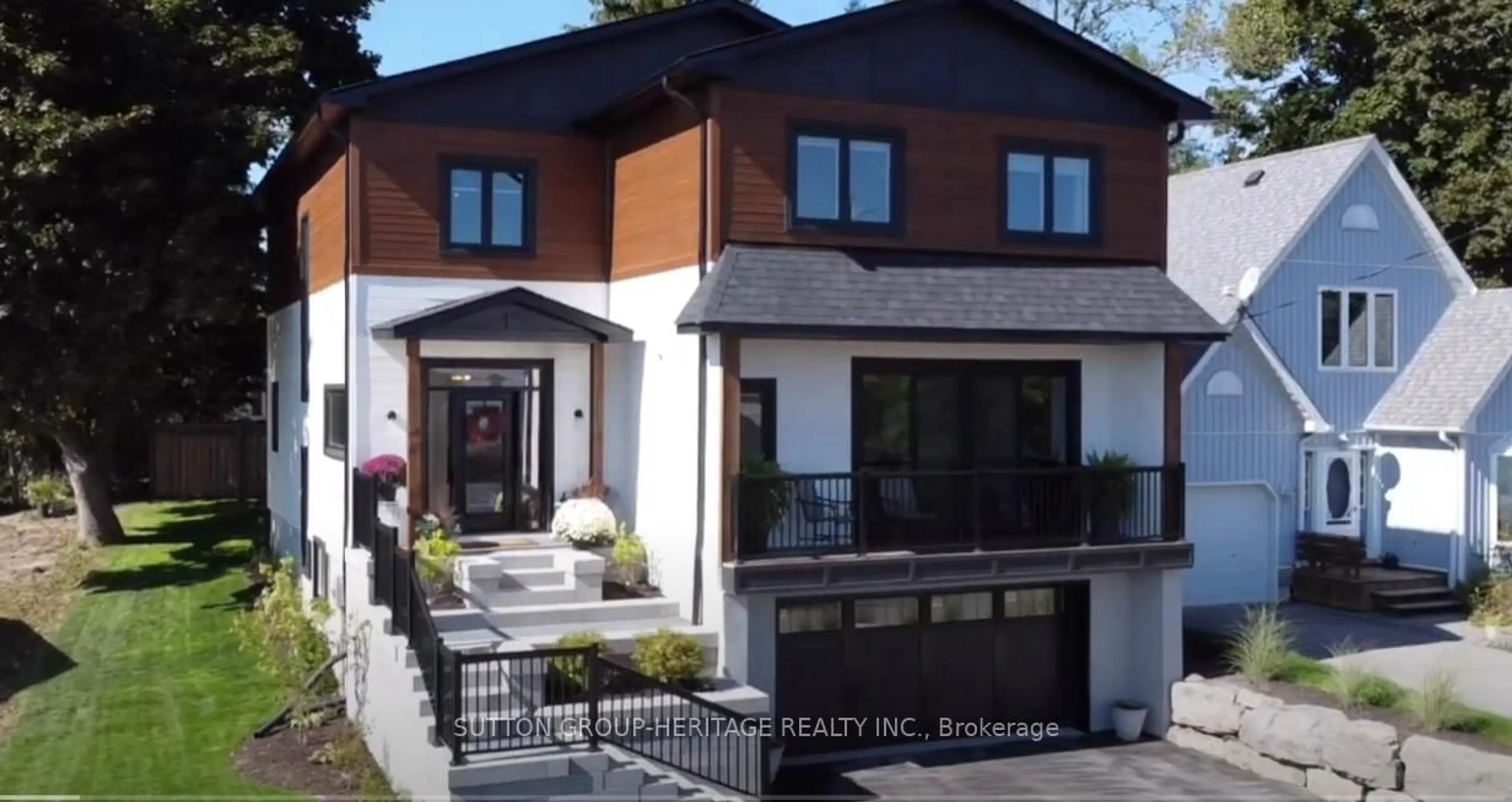 Home with brick exterior material, street for 16 Coulcliff Blvd, Scugog Ontario L9L 1P8