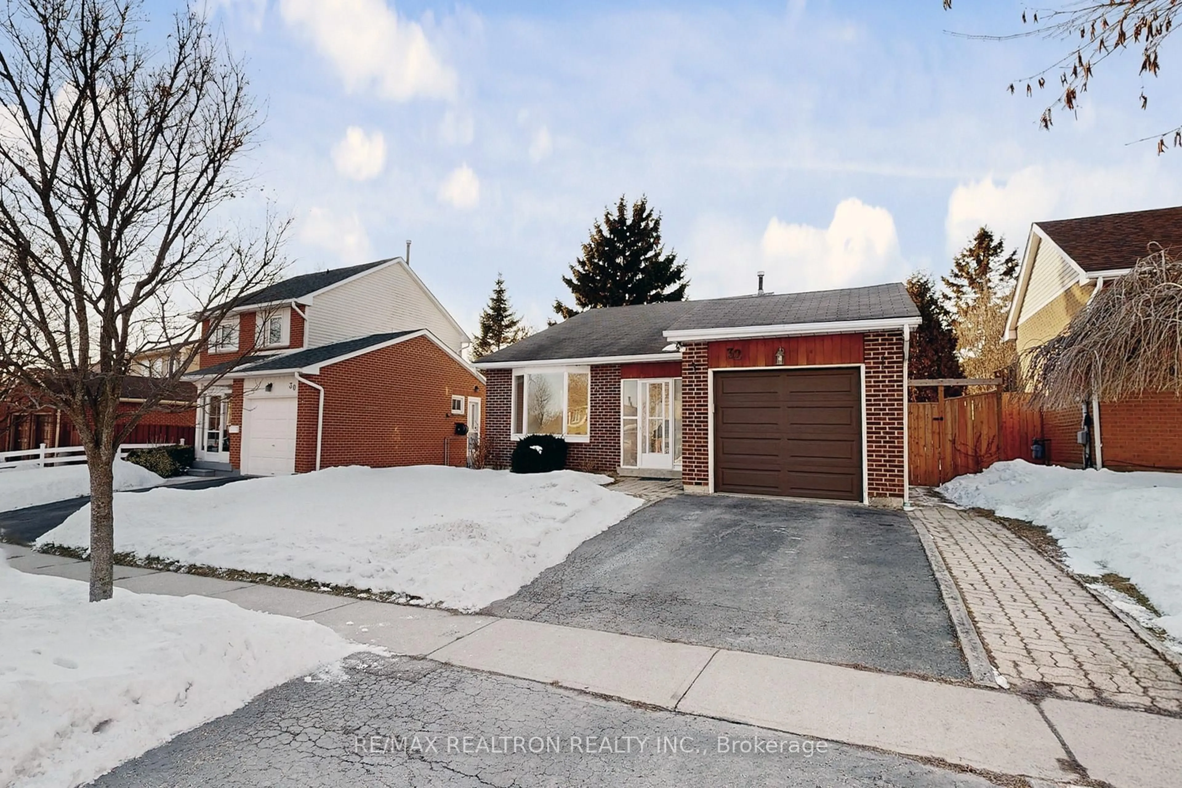 Home with brick exterior material, street for 32 Panter Cres, Ajax Ontario L1S 3T5