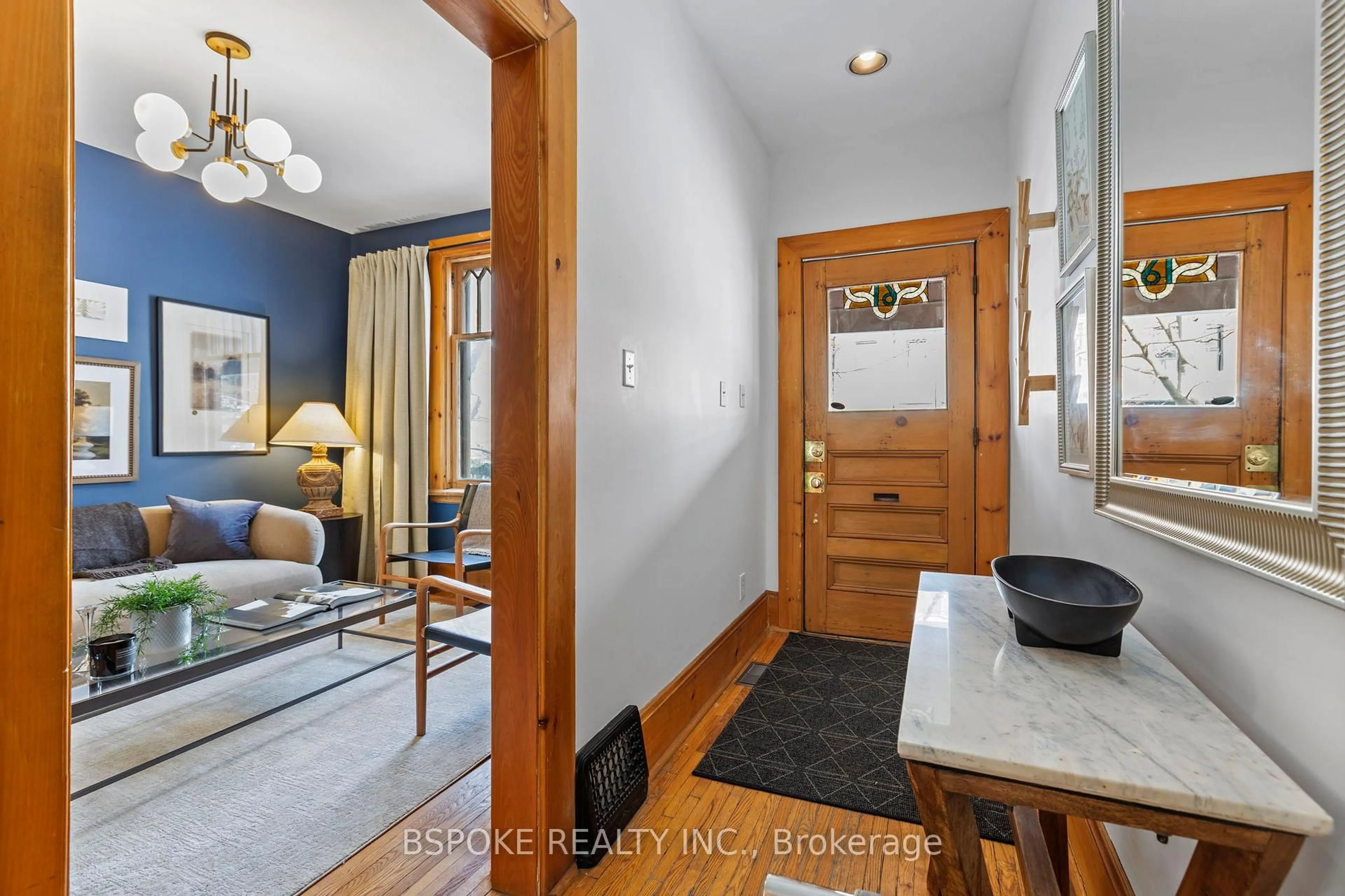 Indoor entryway for 61 First Ave, Toronto Ontario M4M 1W7