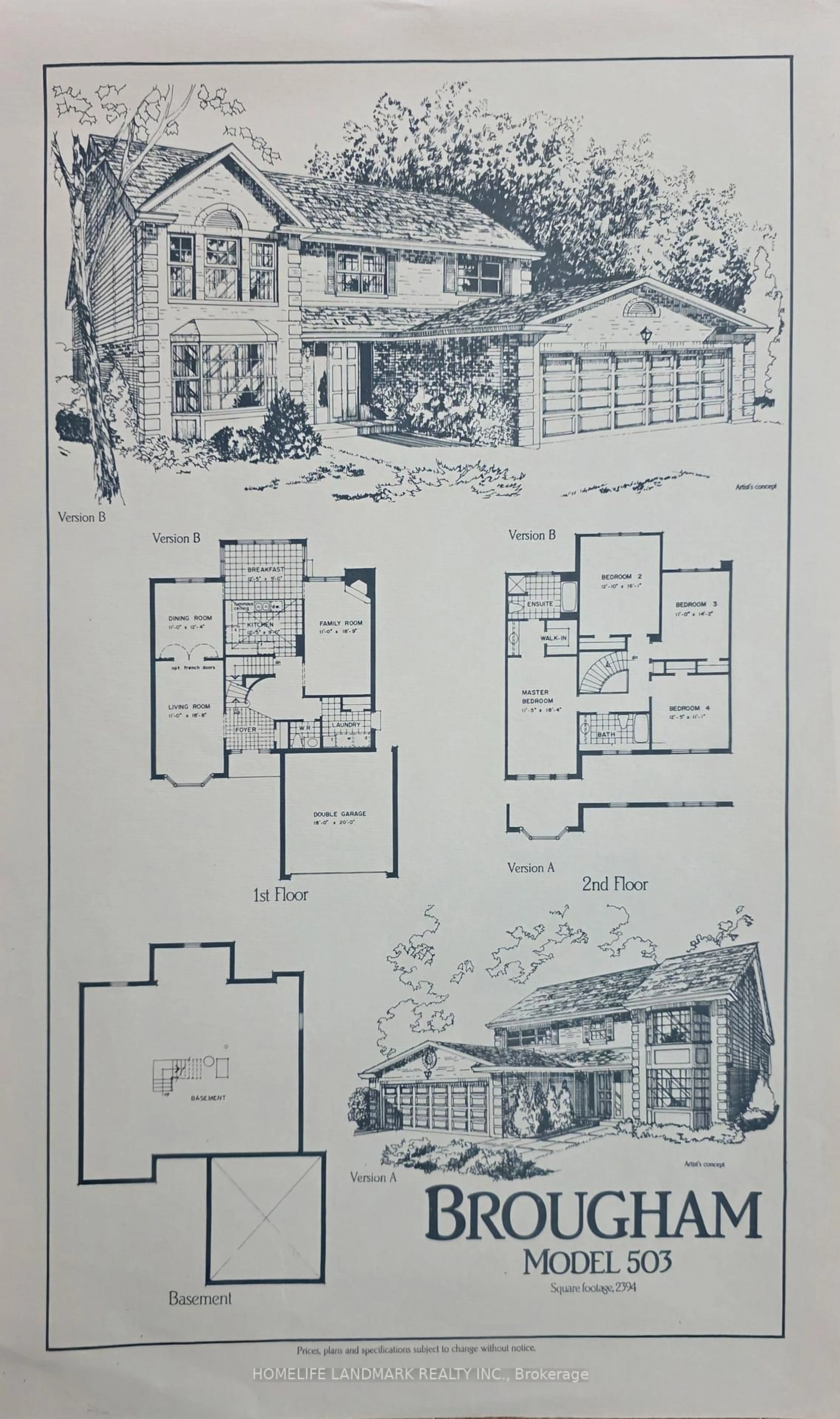 Floor plan for 144 Canongate Tr, Toronto Ontario M1V 3G9