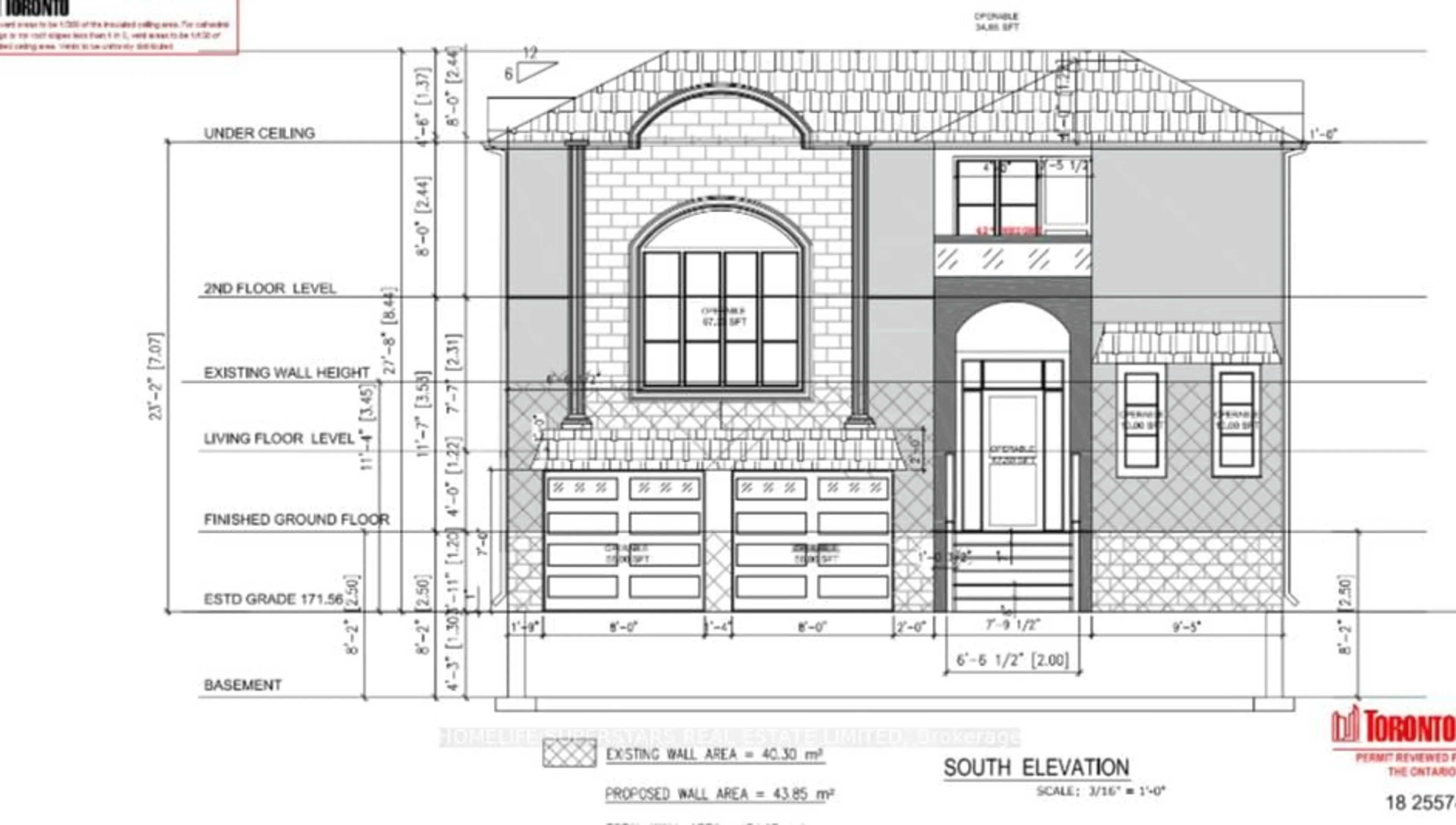 Home with brick exterior material, building for 12 Chatterton Blvd, Toronto Ontario M1M 2G2
