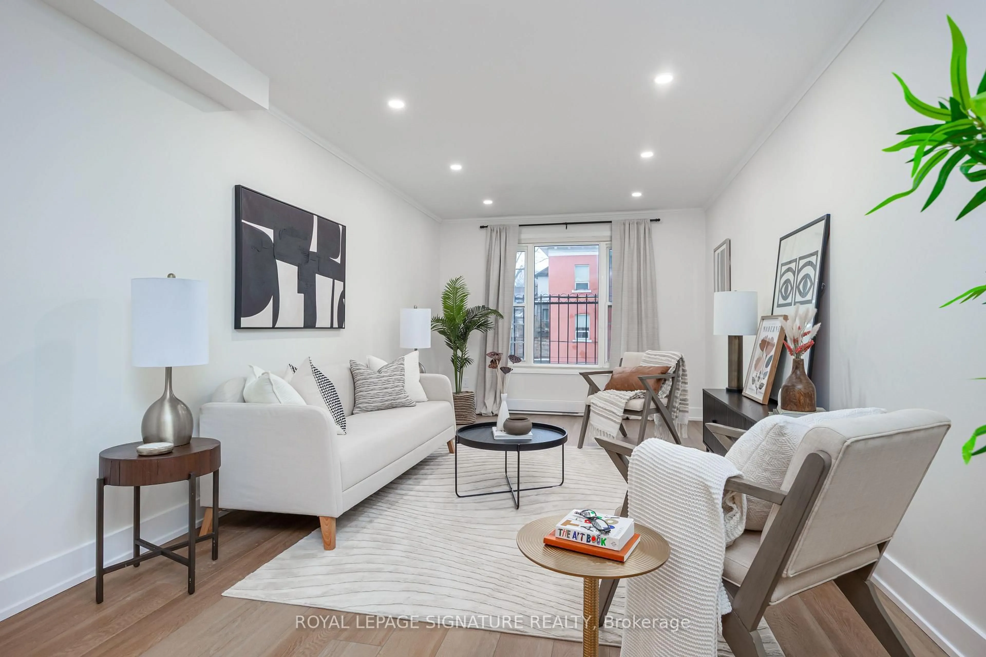 Living room with furniture, unknown for 101 Glen Manor Dr #6, Toronto Ontario M4E 3V3