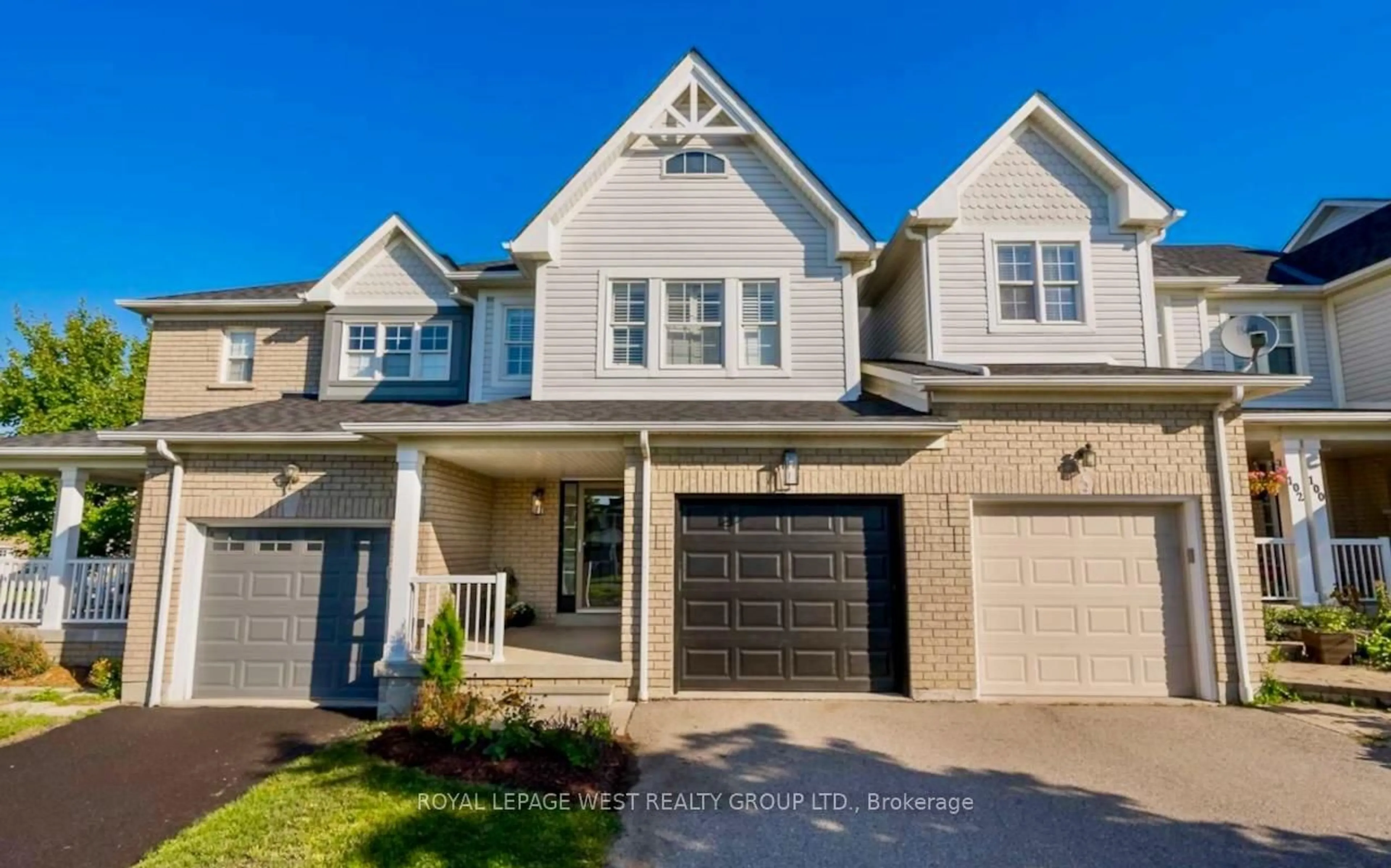 Home with brick exterior material, street for 104 Kirkland Pl, Whitby Ontario L1P 1W9