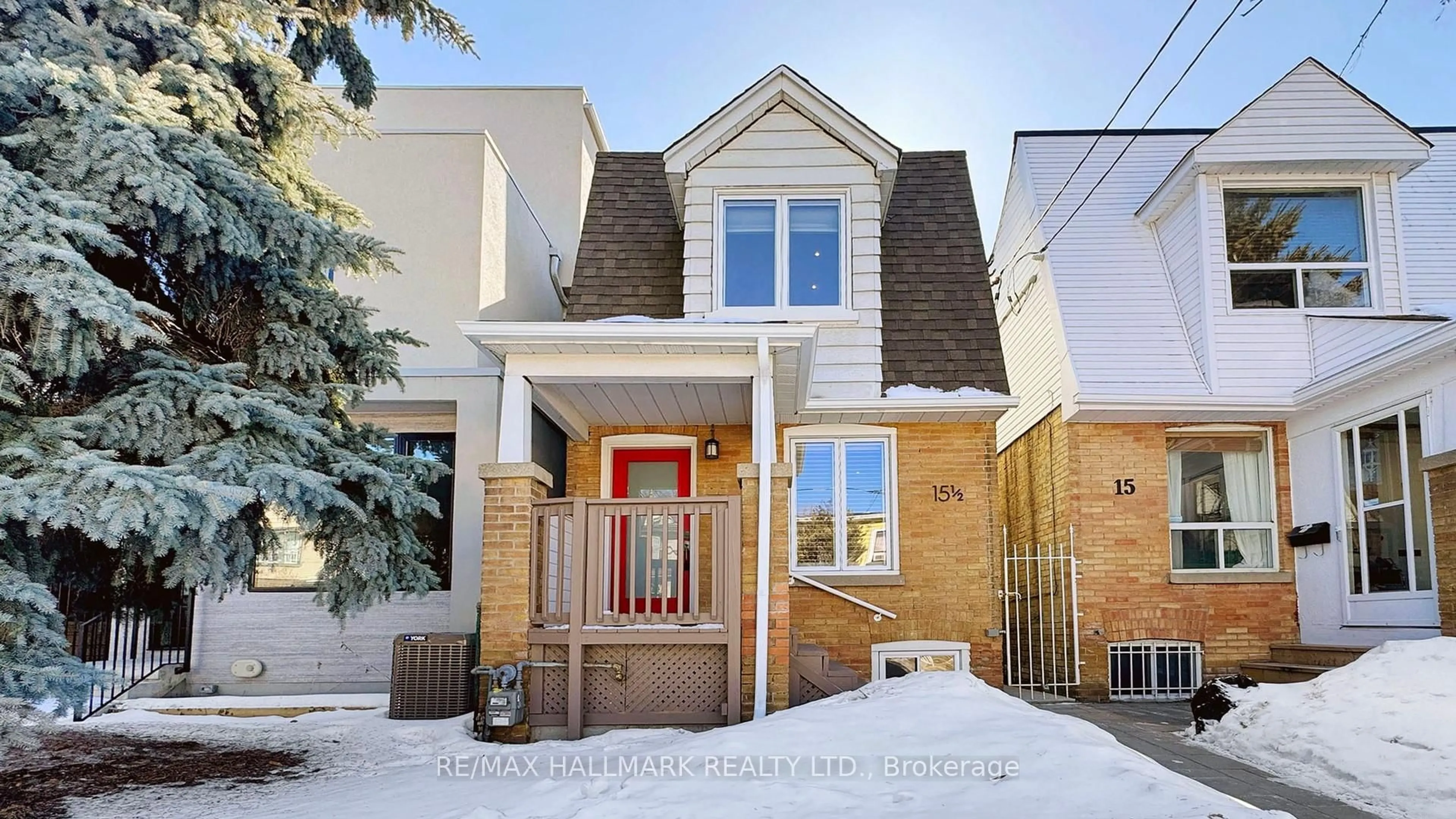 Home with brick exterior material, street for 15A Myrtle Ave, Toronto Ontario M4M 2A3