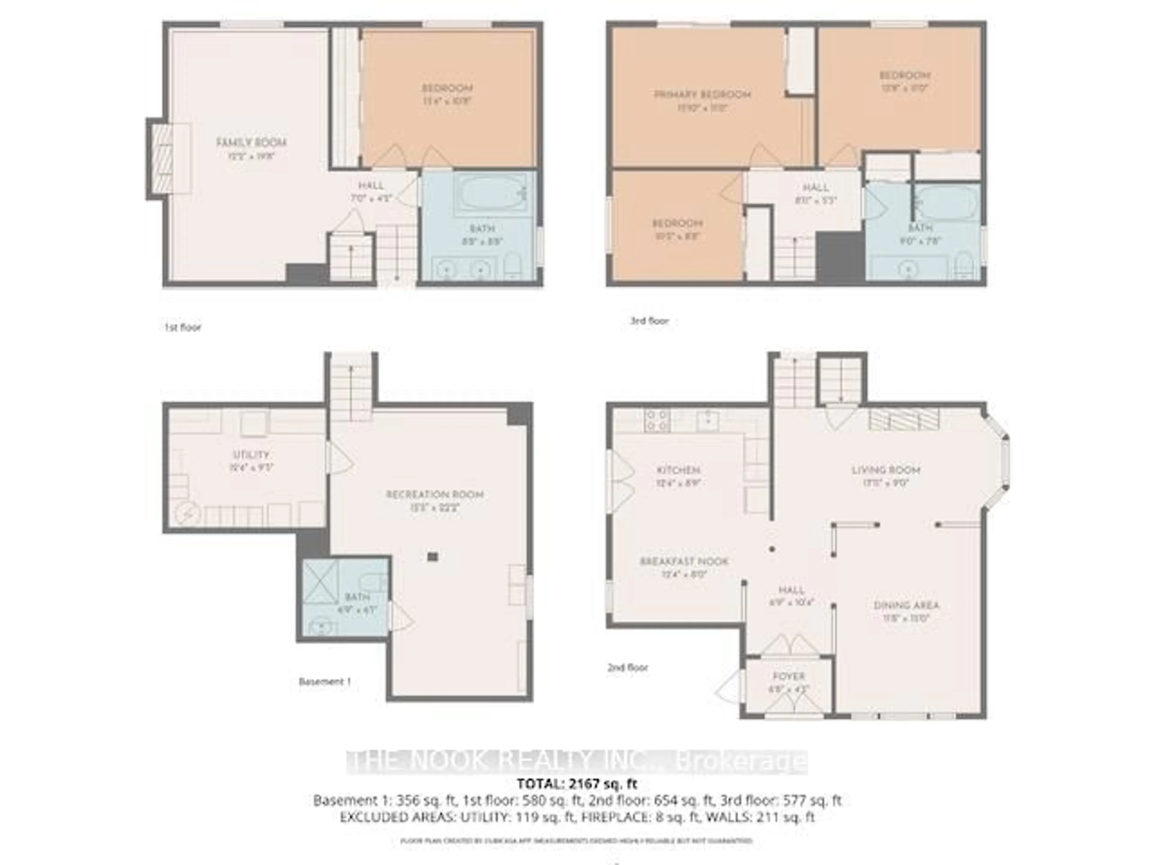 Floor plan for 181 Edward St, Clarington Ontario L1B 1E6
