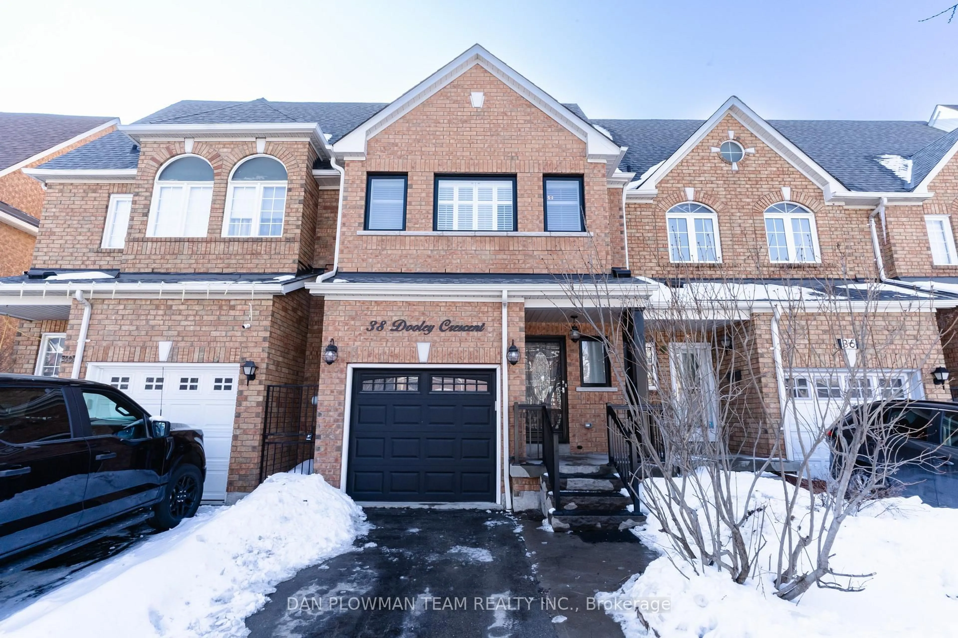 Home with brick exterior material, street for 38 Dooley Cres, Ajax Ontario L1T 4J4