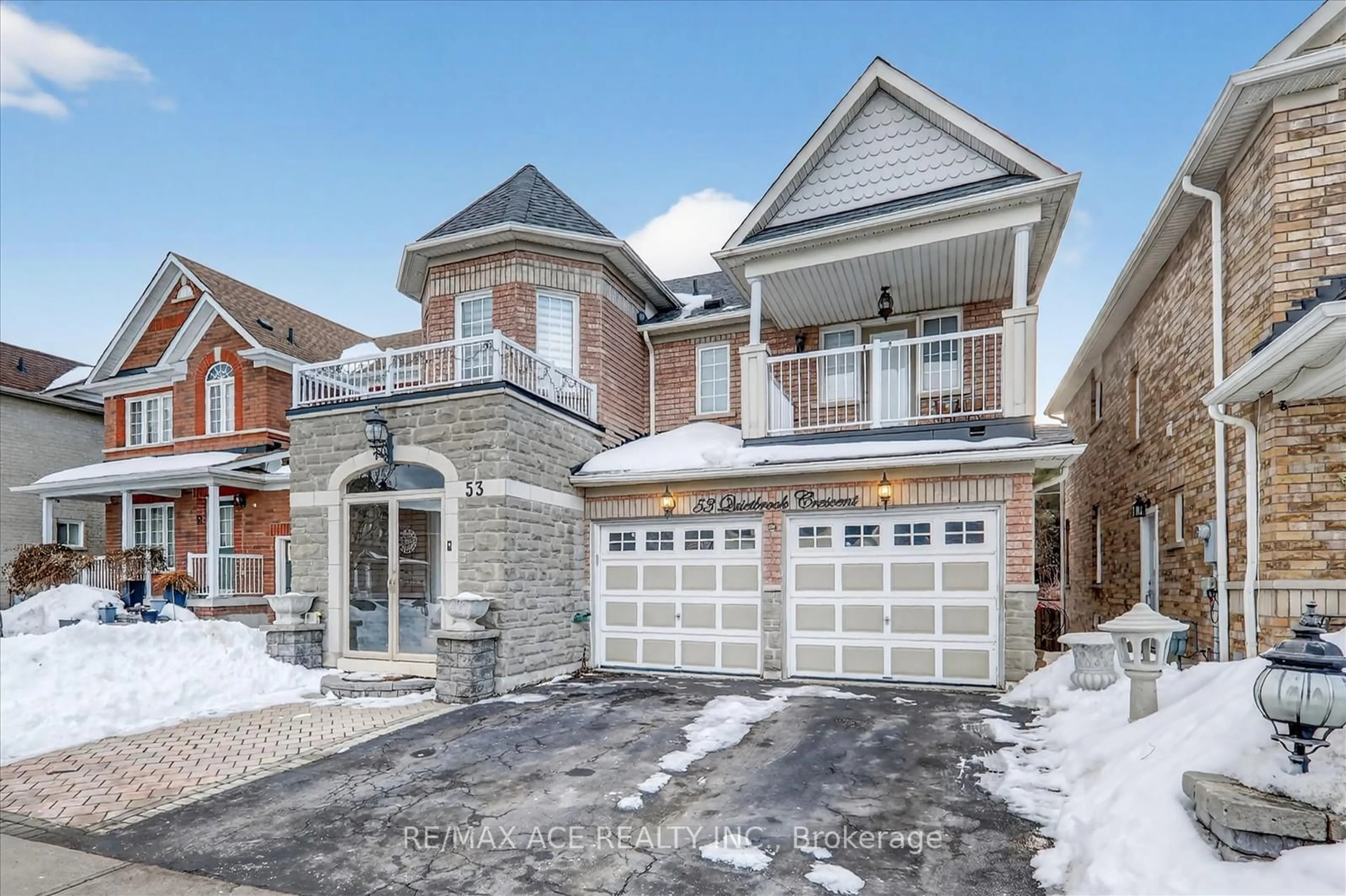 Home with brick exterior material, street for 53 Quietbrook Cres, Toronto Ontario M1X 2B3