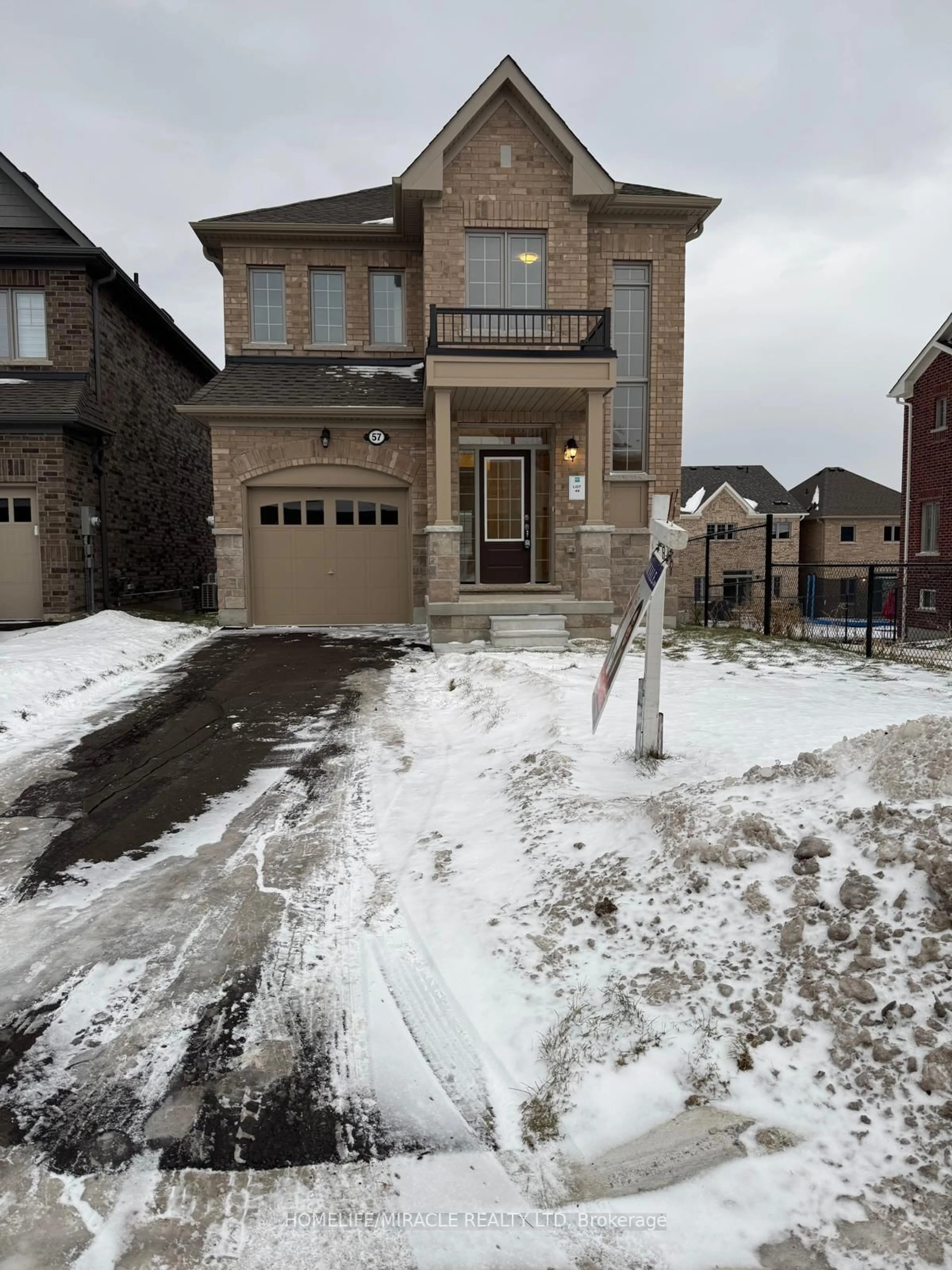 Home with brick exterior material, street for 57 North Garden Blvd, Scugog Ontario L0L 0L0