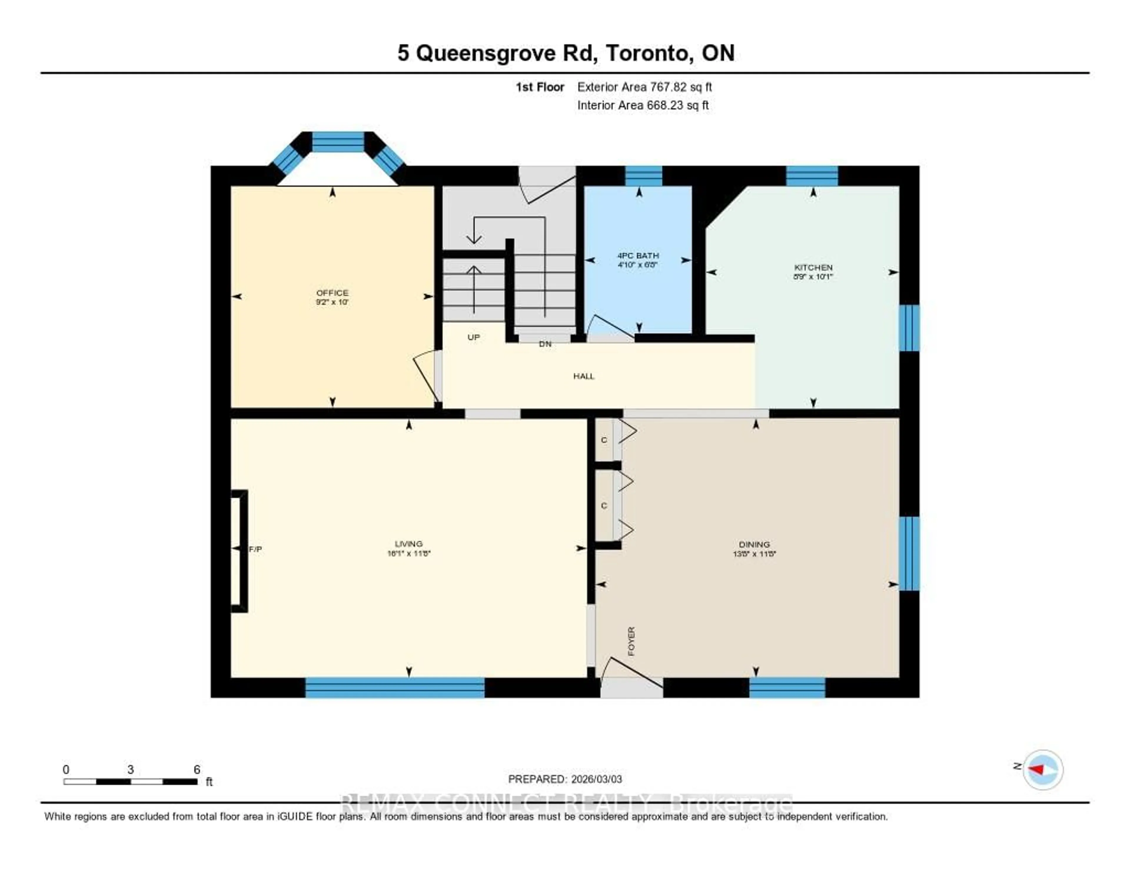 Floor plan for 5 Queensgrove Rd, Toronto Ontario M1N 3A9