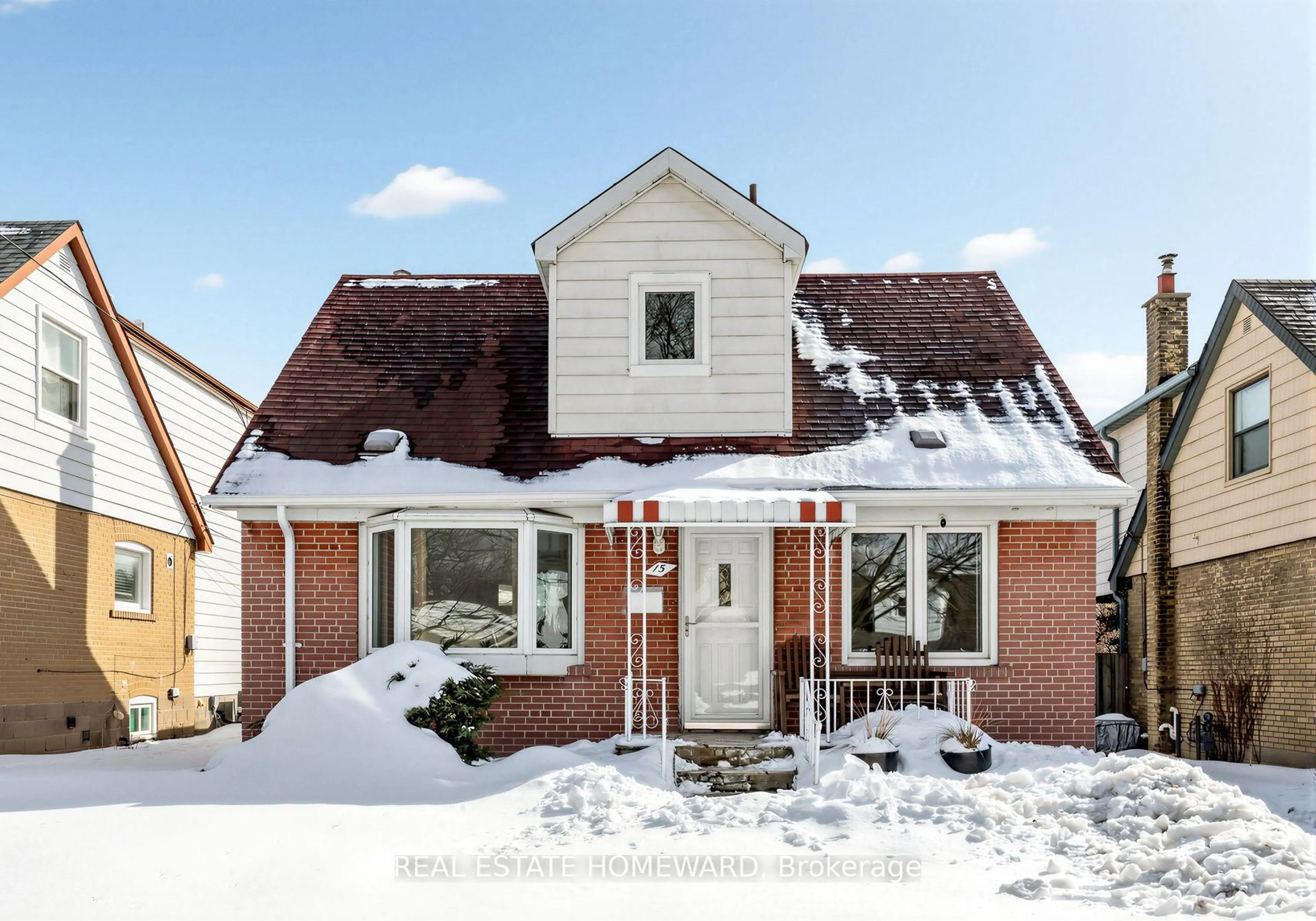 Home with brick exterior material, street for 15 Medonte Ave, Toronto Ontario M1L 1Z2