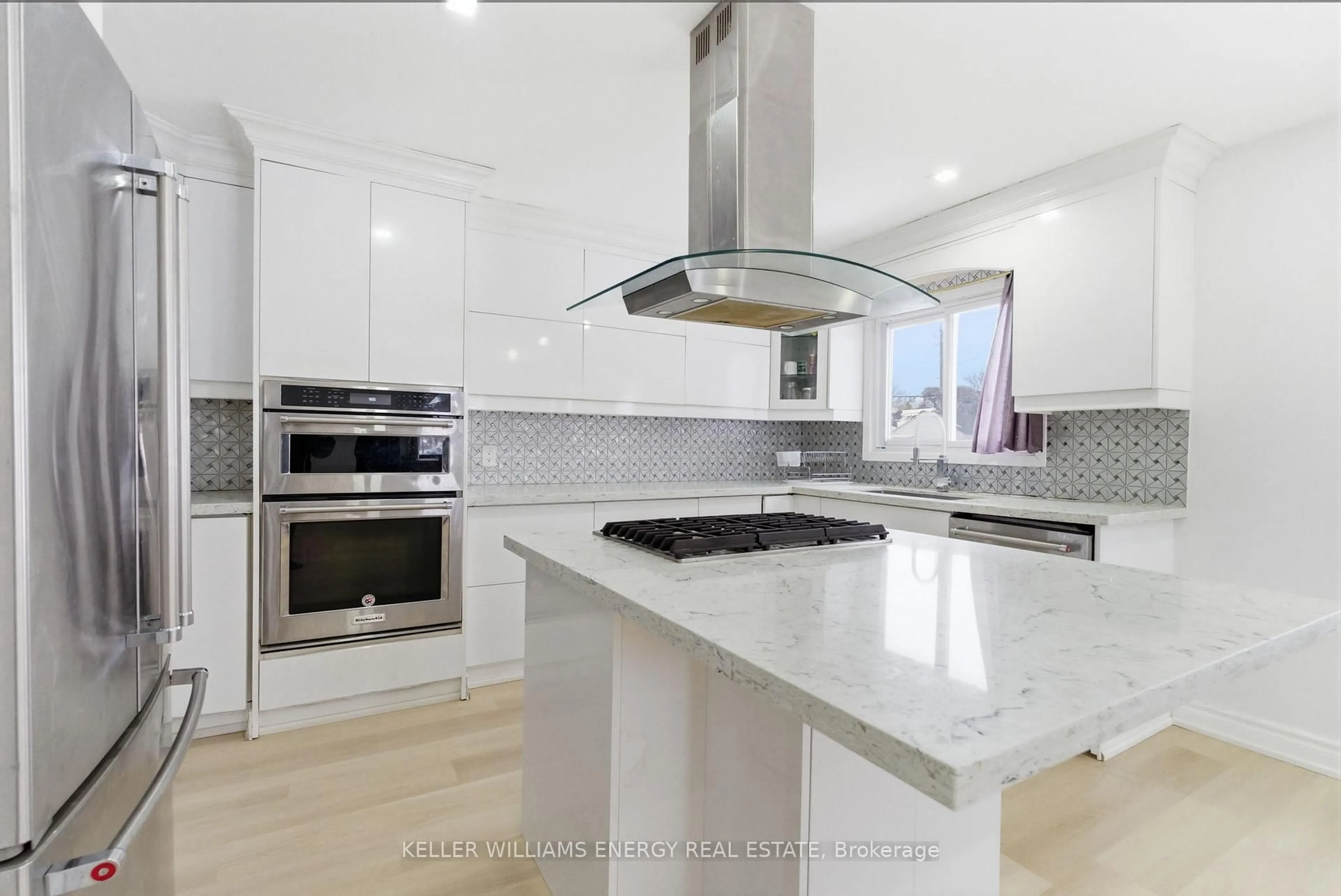 Contemporary kitchen, ceramic/tile floor for 2 Ontario St, Ajax Ontario L1S 1T5