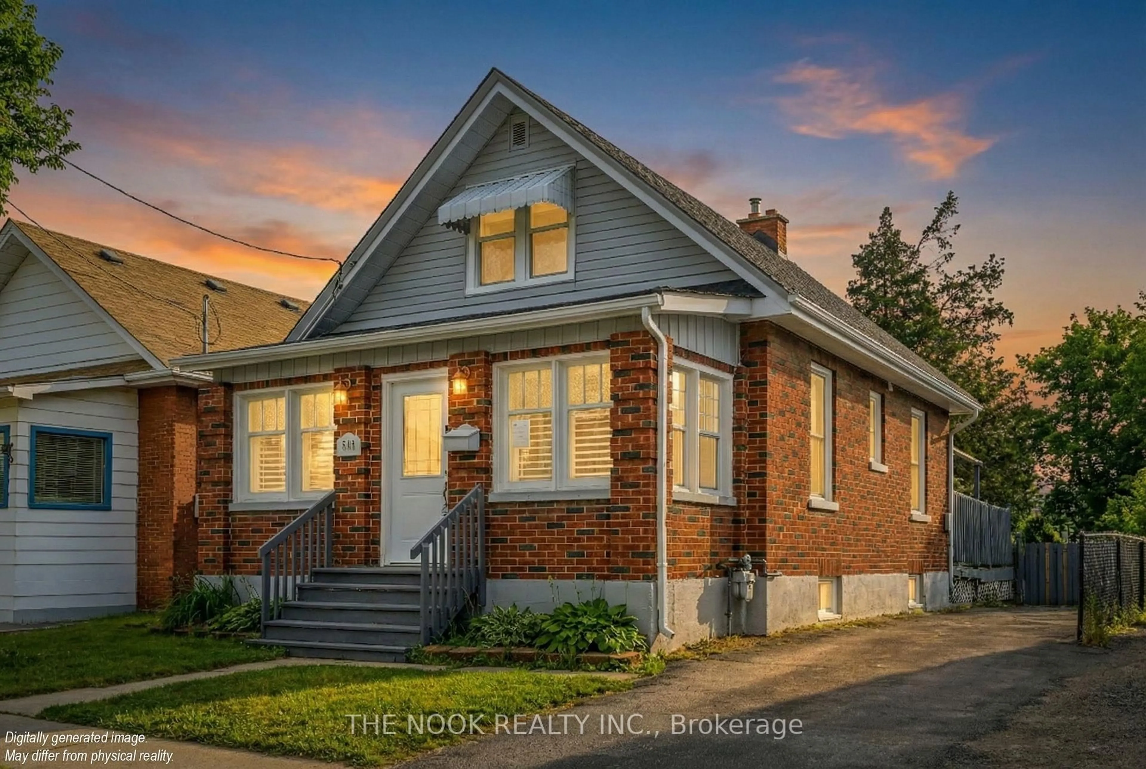 Home with brick exterior material, street for 219 Verdun Rd, Oshawa Ontario L1H 5T1