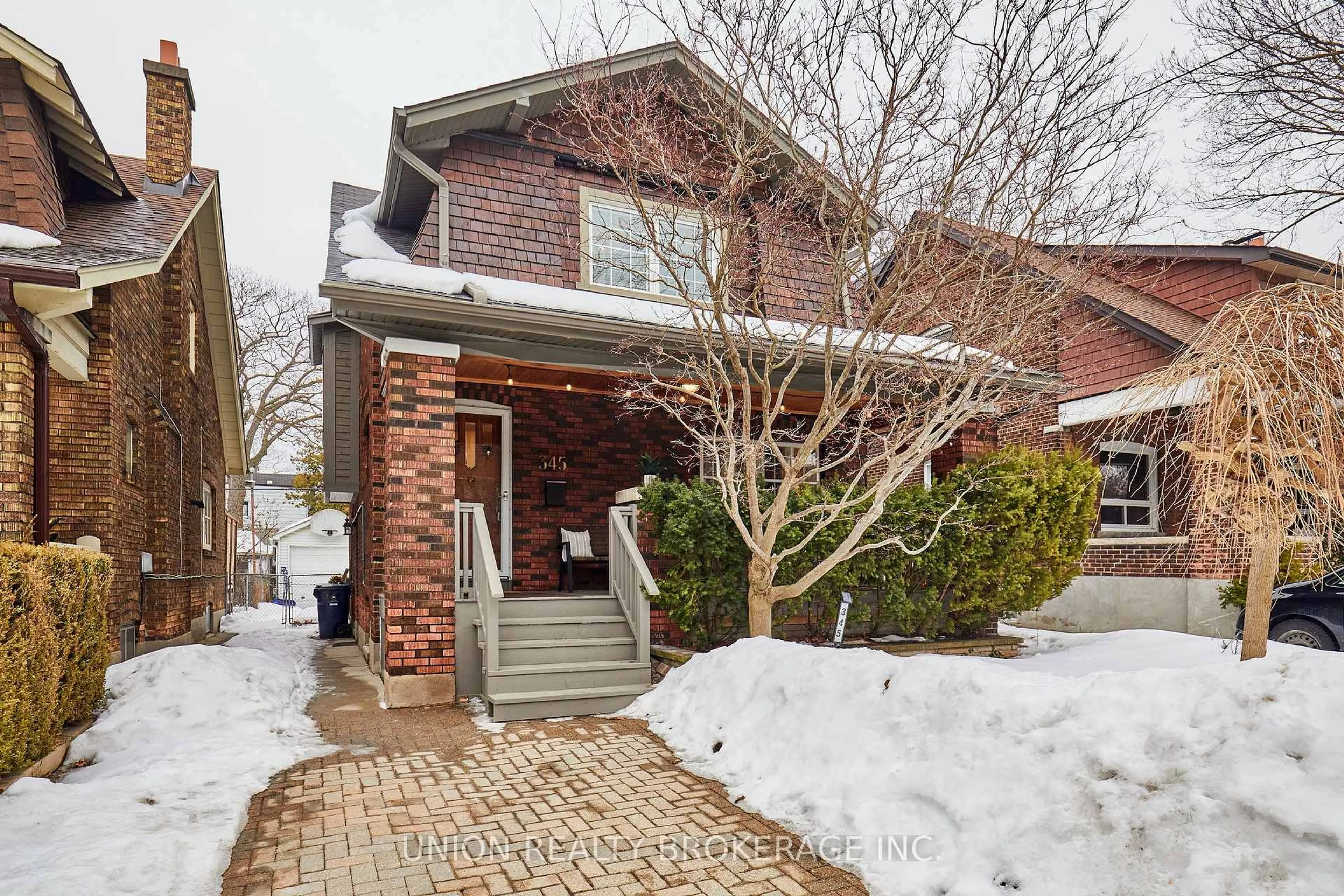 Home with brick exterior material, street for 345 Kingswood Rd, Toronto Ontario M4E 3N8