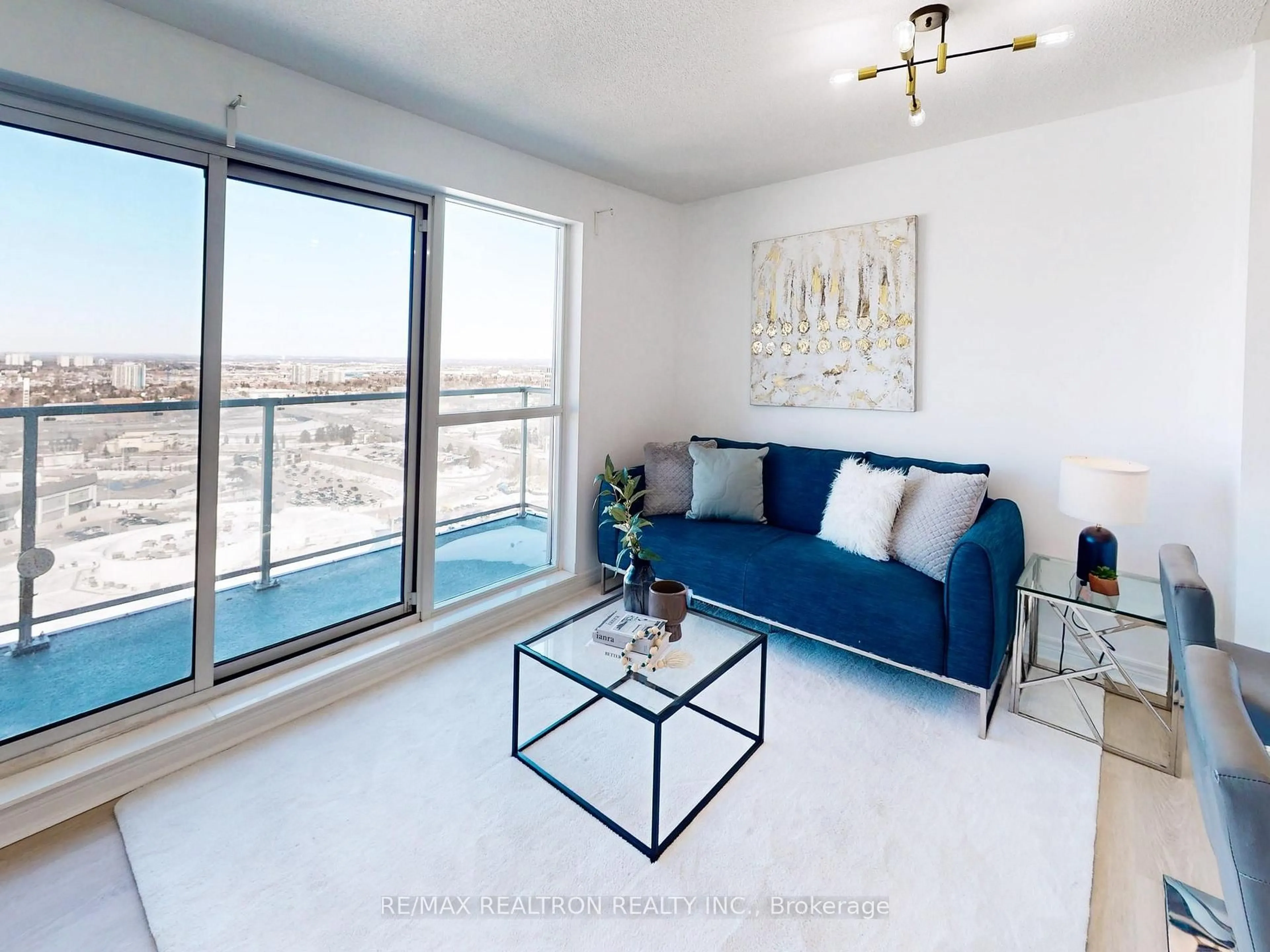 Living room with furniture, unknown for 70 Town Centre Crt #2501, Toronto Ontario M1P 0B2