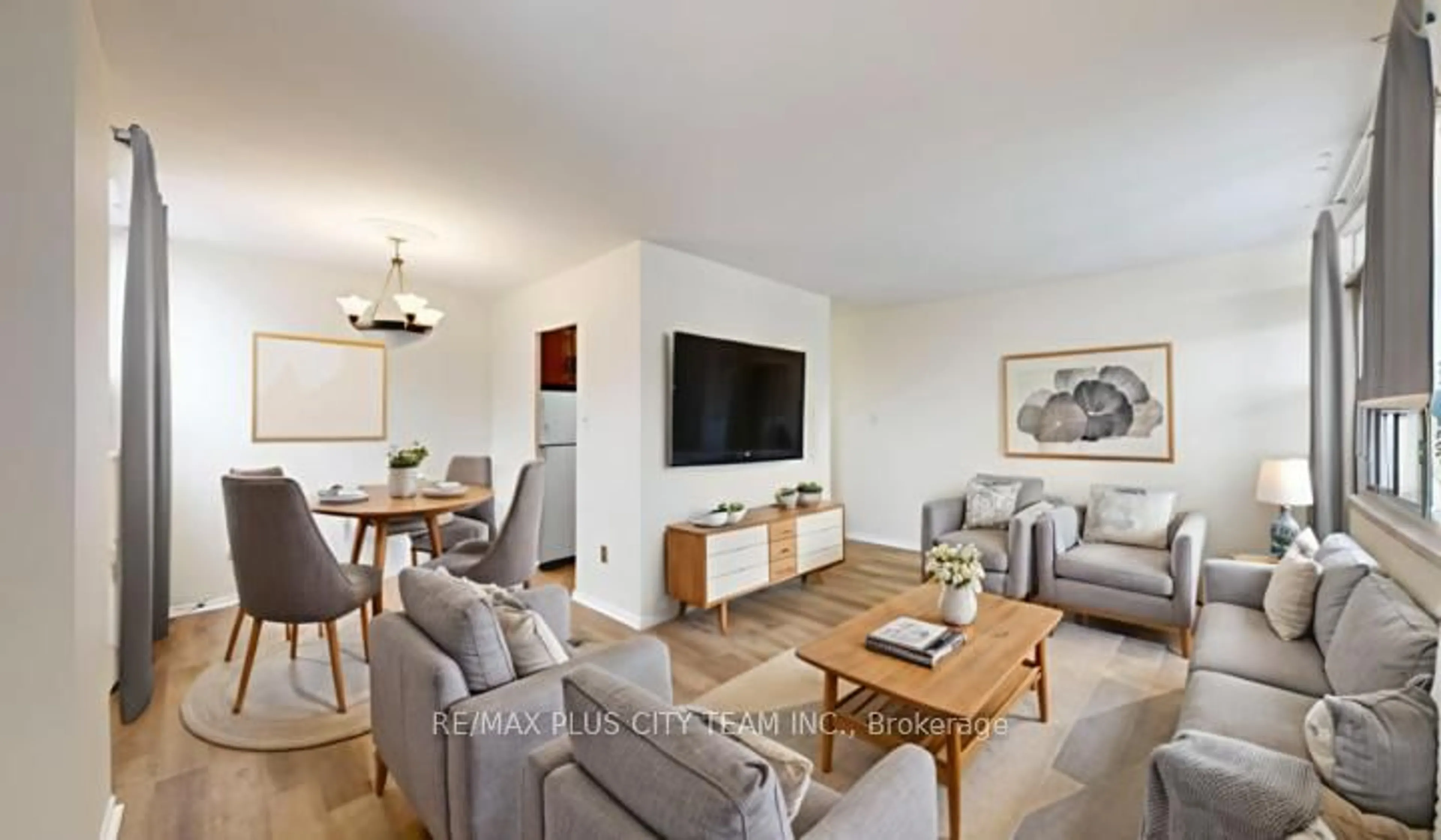 Living room with furniture, unknown for 3311 Kingston Rd #311, Toronto Ontario M1M 1R1