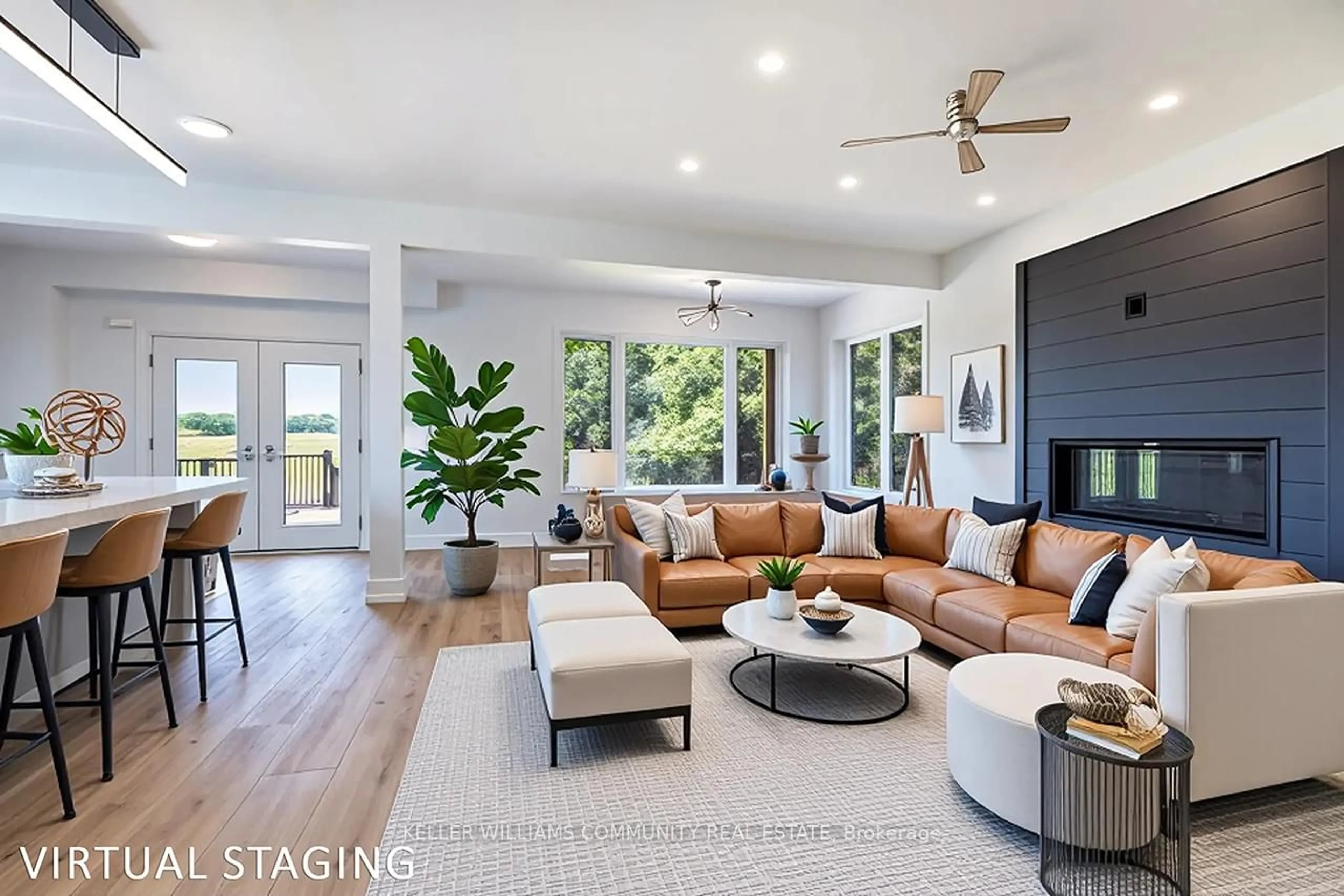 Living room with furniture, unknown for 2246 Highway 2, Clarington Ontario L1C 3K7