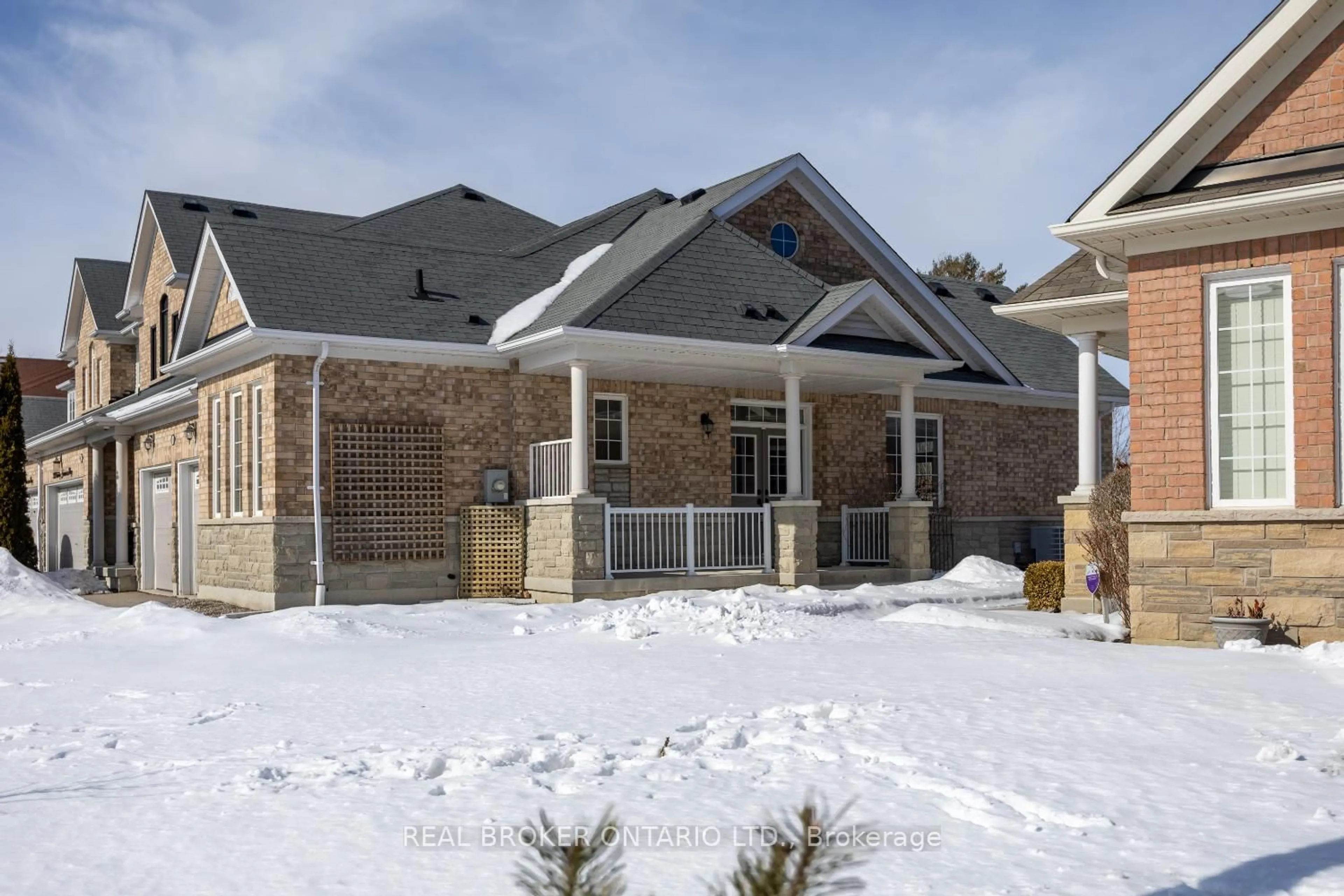 Home with brick exterior material, unknown for 18 Harvey Johnston Way, Whitby Ontario L1M 0J7