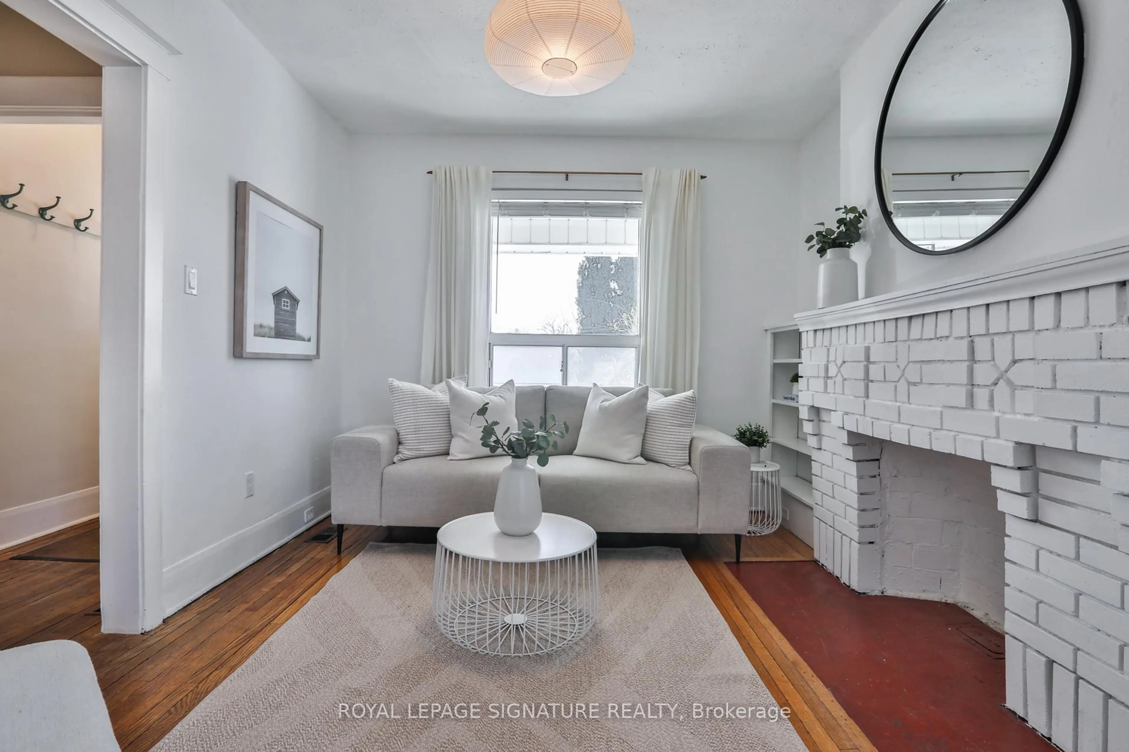 Living room with furniture, unknown for 2 Earl Haig Ave, Toronto Ontario M4C 1E1