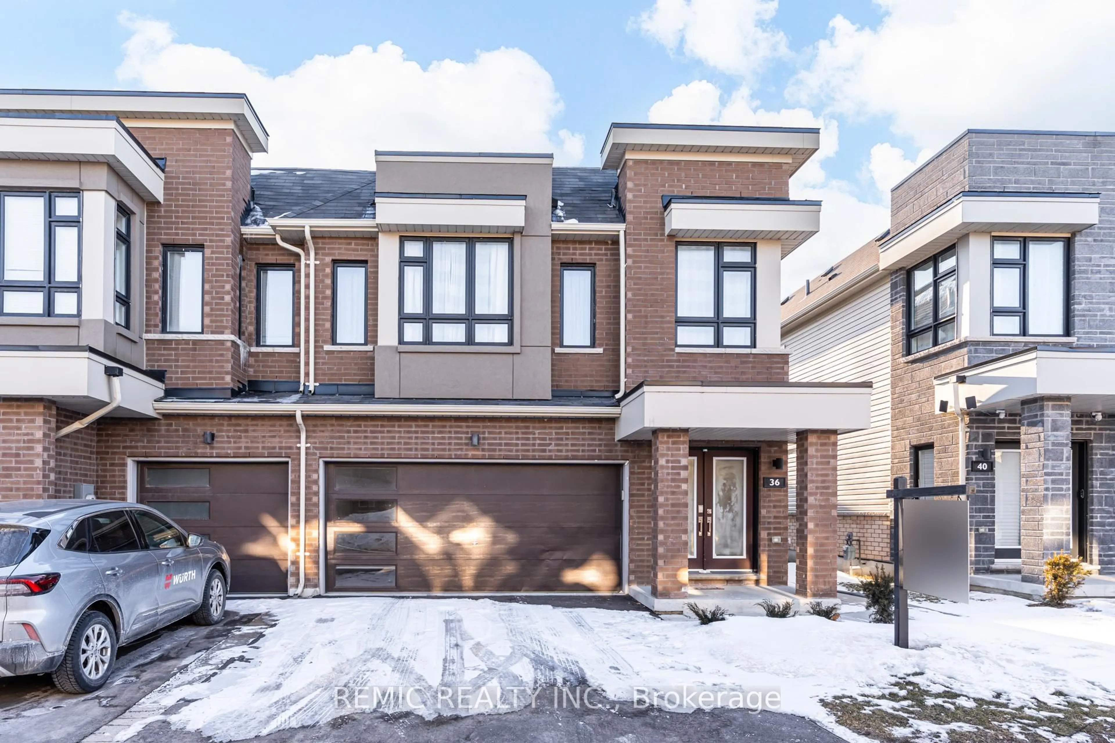 Home with brick exterior material, street for 36 Sailors Landing, Clarington Ontario L1C 7G4