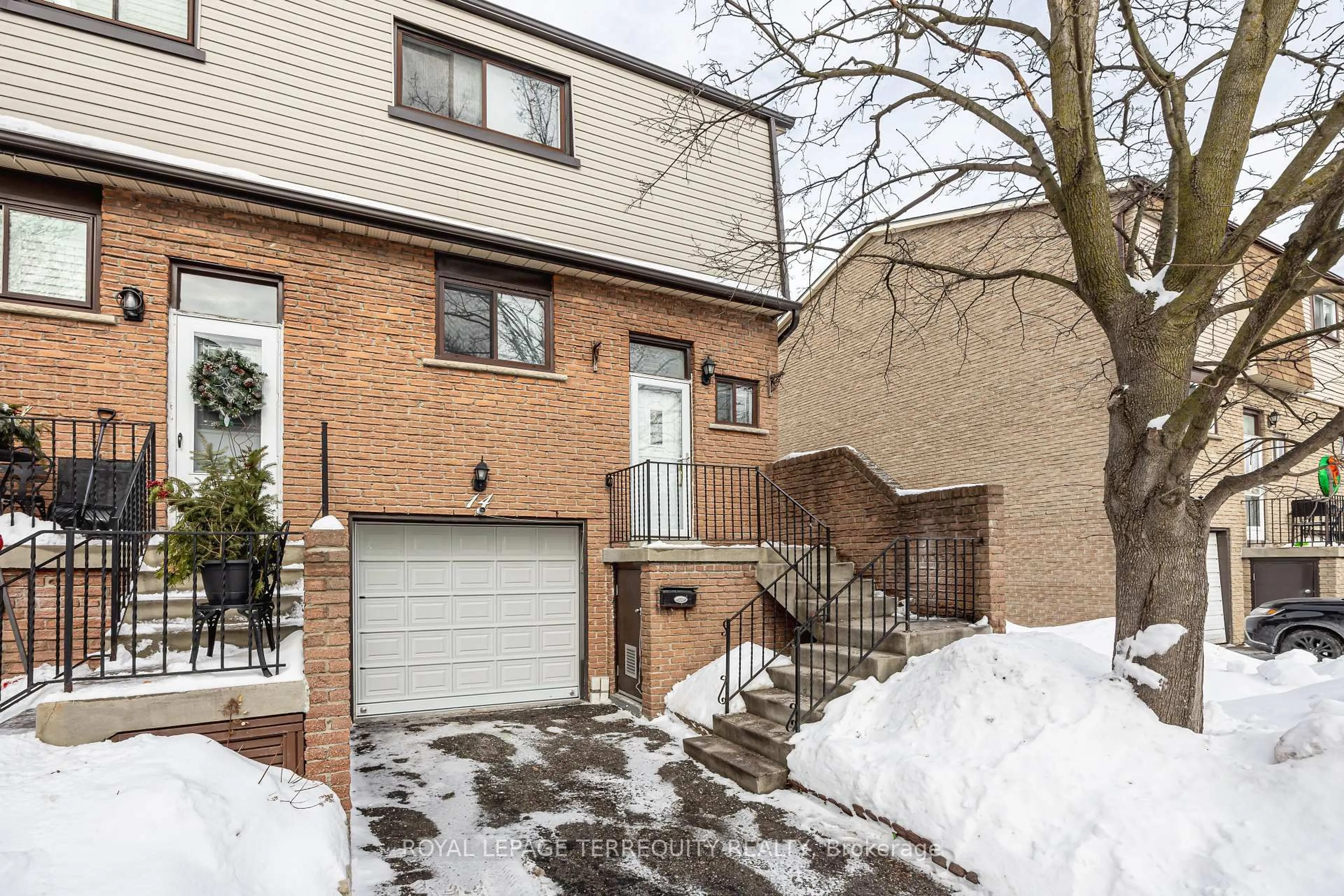 Home with brick exterior material, street for 1945 Denmar Rd #14, Pickering Ontario L1V 3E2