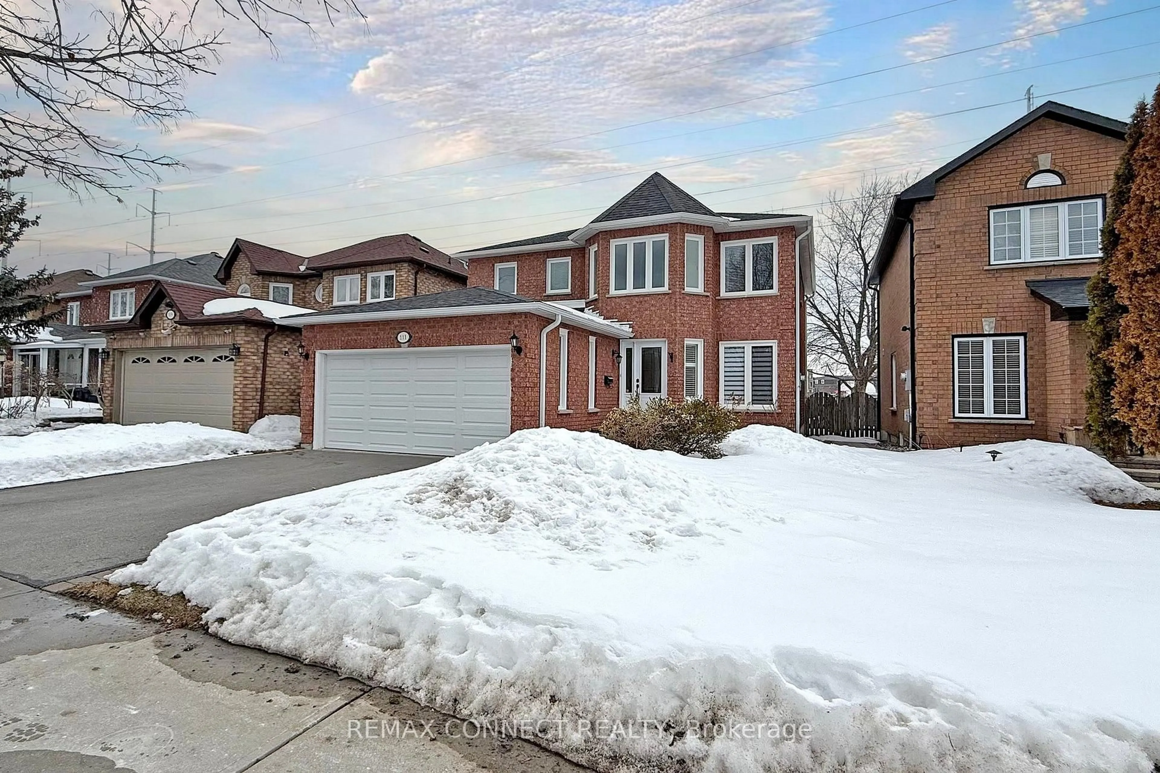 Home with brick exterior material, street for 111 Dali Cres, Toronto Ontario M1B 5Y3