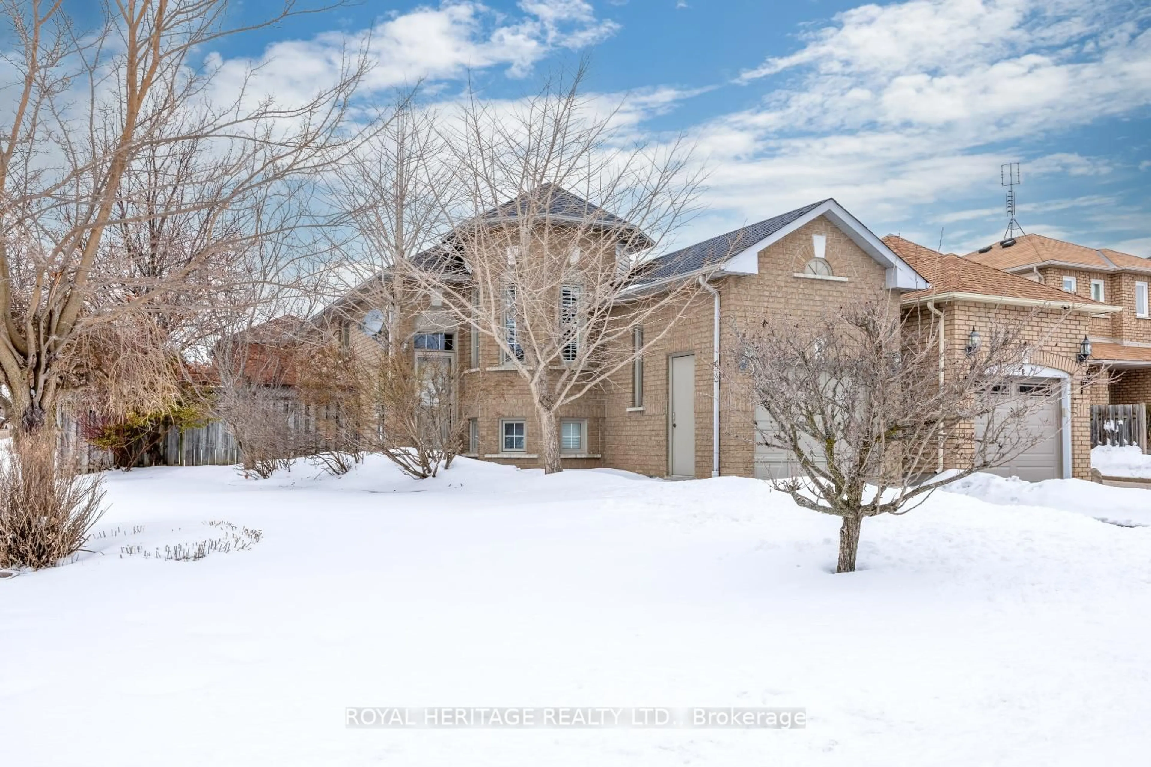 A pic from outside/outdoor area/front of a property/back of a property/a pic from drone, street for 2 Willey Dr, Clarington Ontario L1C 4Z7