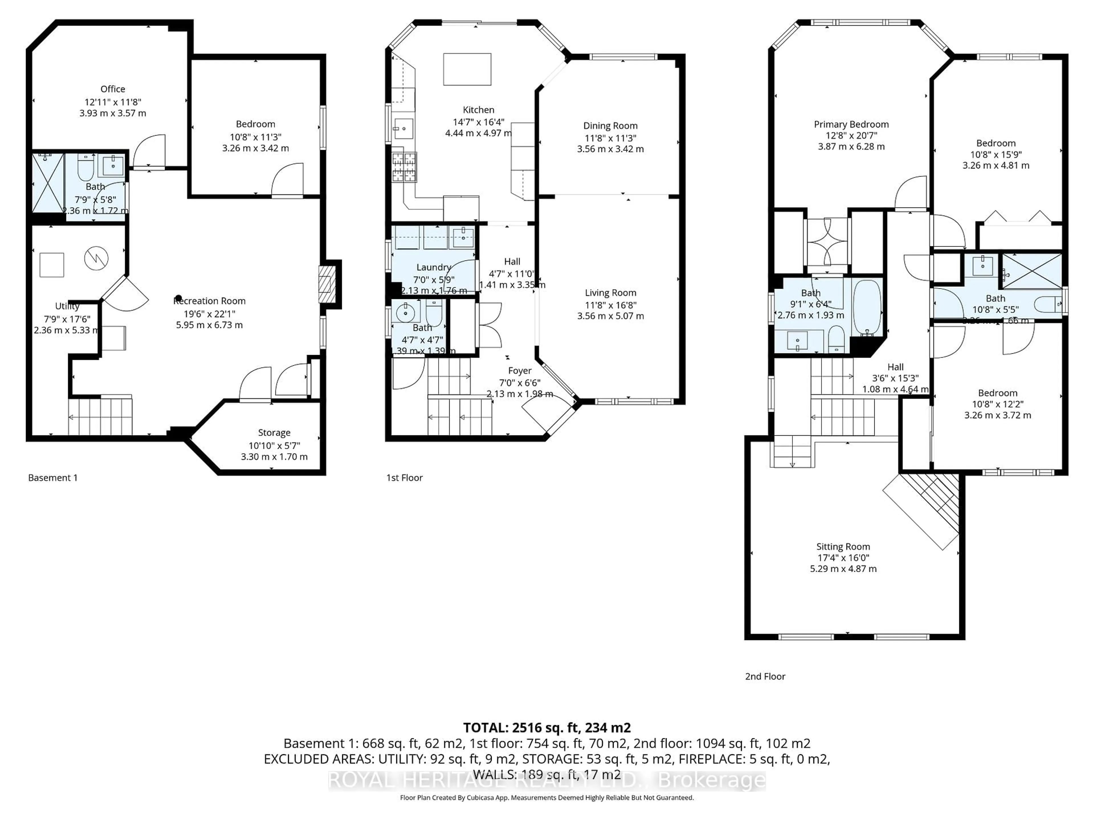 Floor plan for 2201 Wildwood Cres, Pickering Ontario L1X 2R6